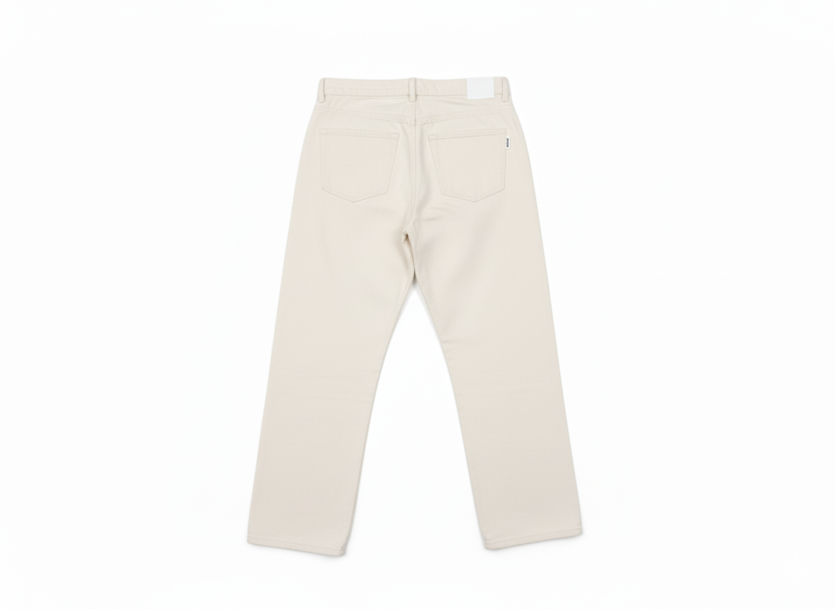 Jeans WHT loose fit panna