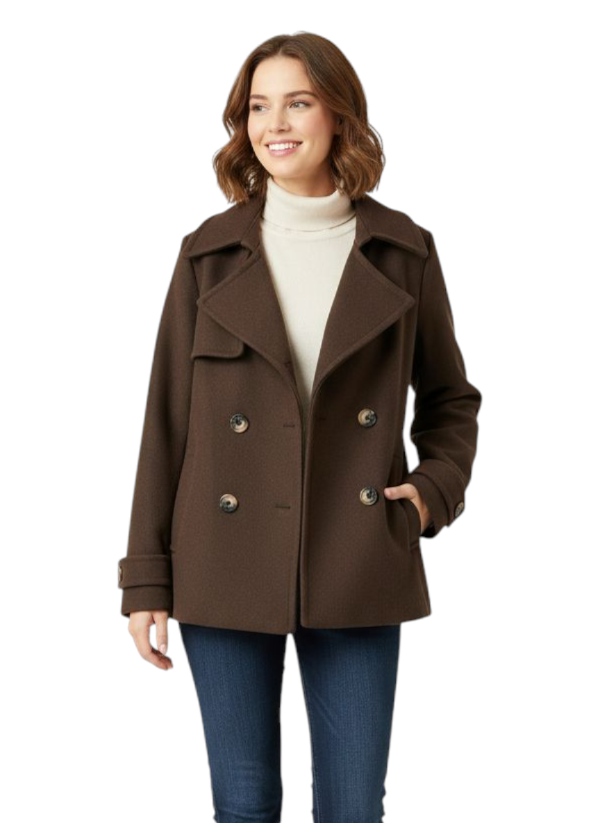 Cappotto midi Lassie caffe