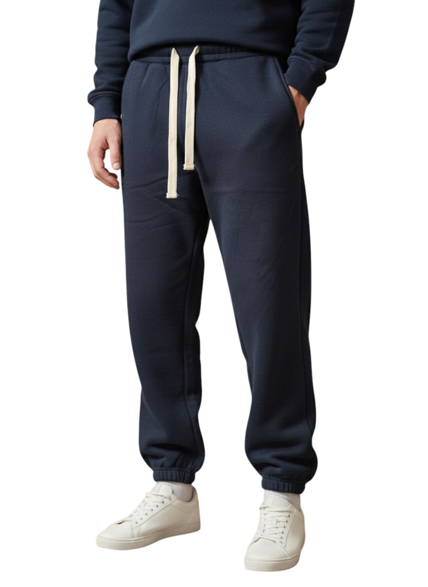 Pantalone tuta felpato Camberra Blu