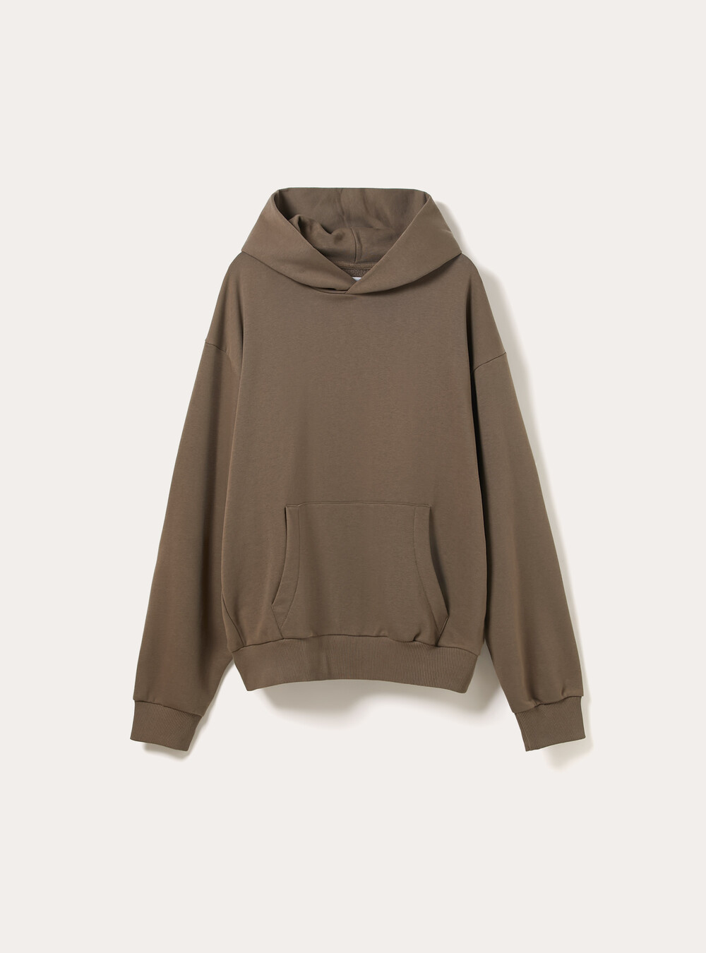 Felpa Monaco boxy fit tortora