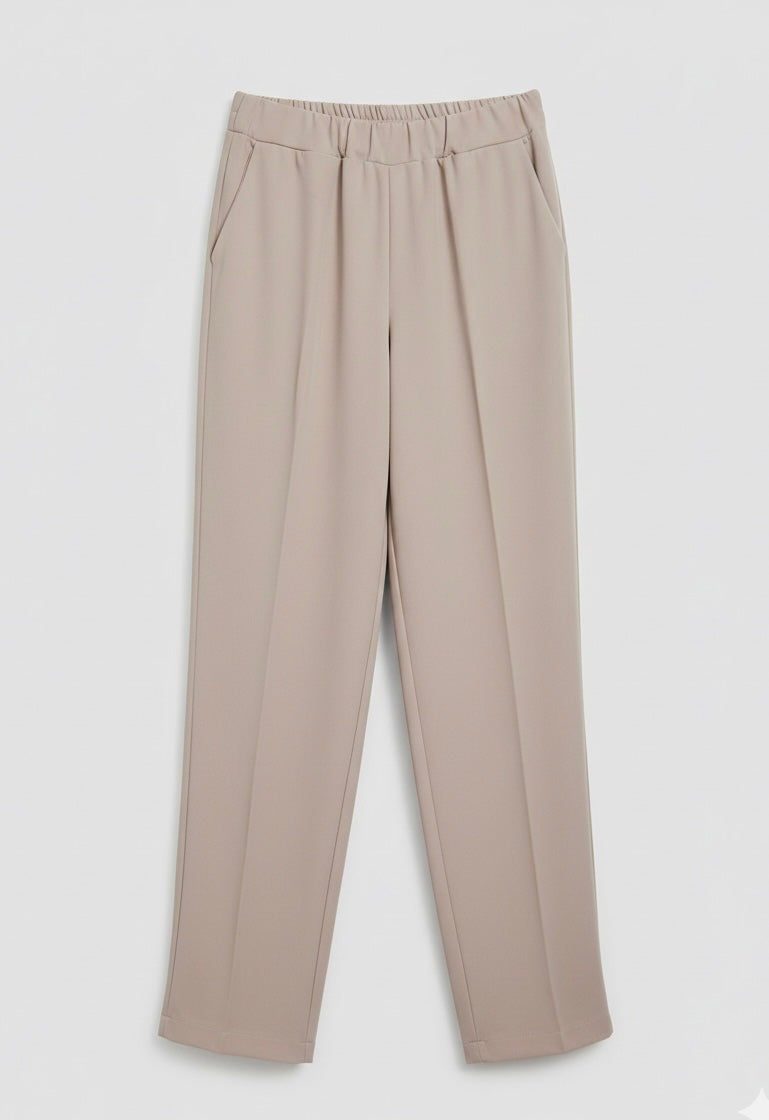 Pantalone leggero Murano nocciola chiaro