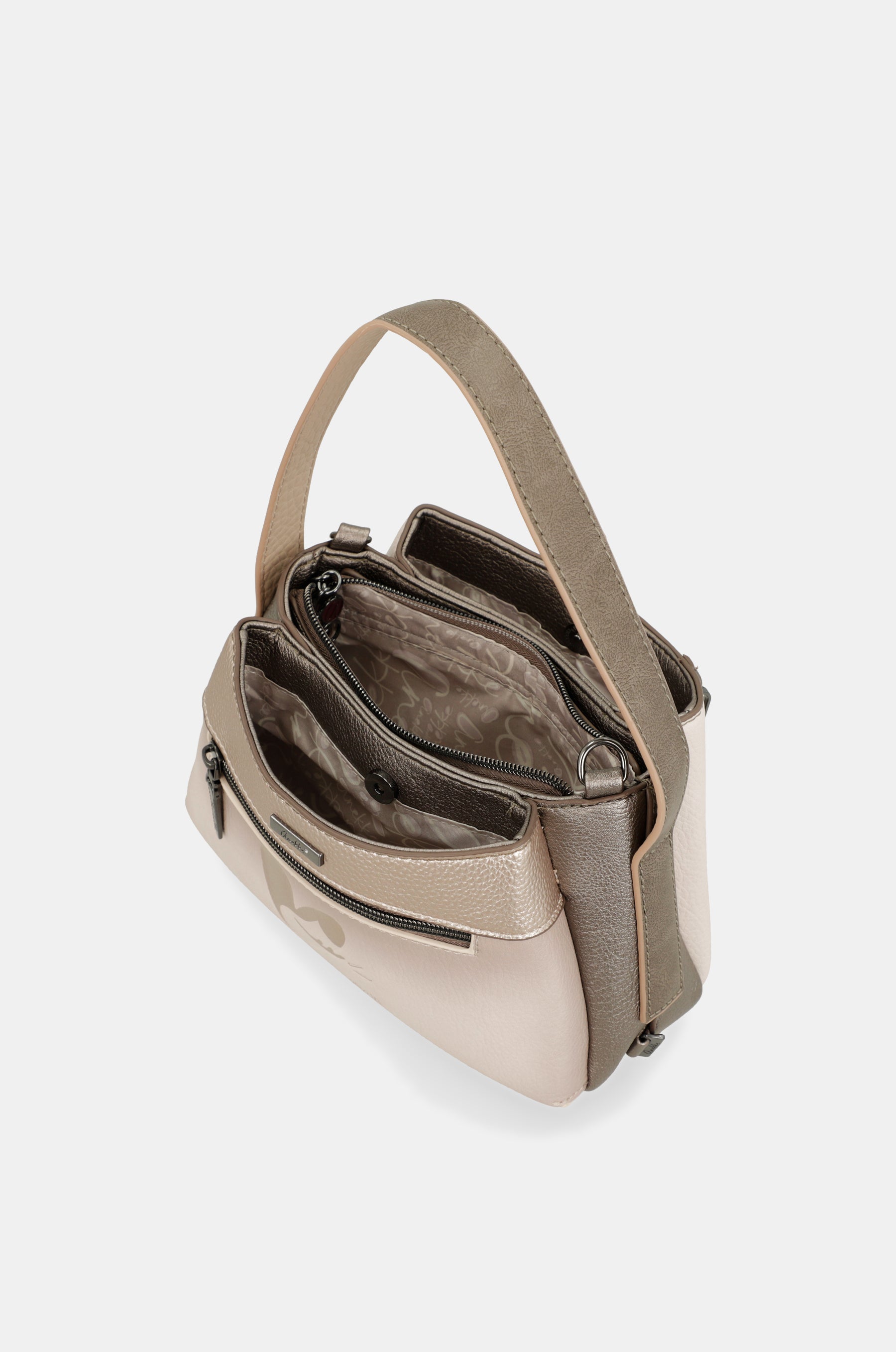 Borsa con manico corto e tracolla Olympia