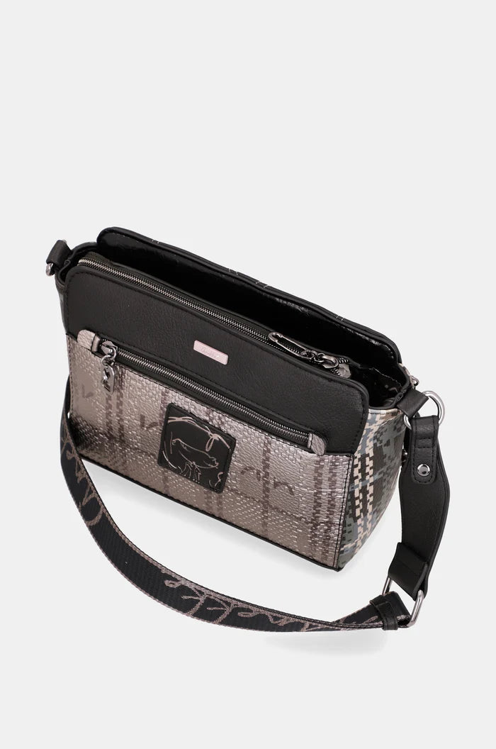 Borsa Tracolla Media Anekke Iron Nera