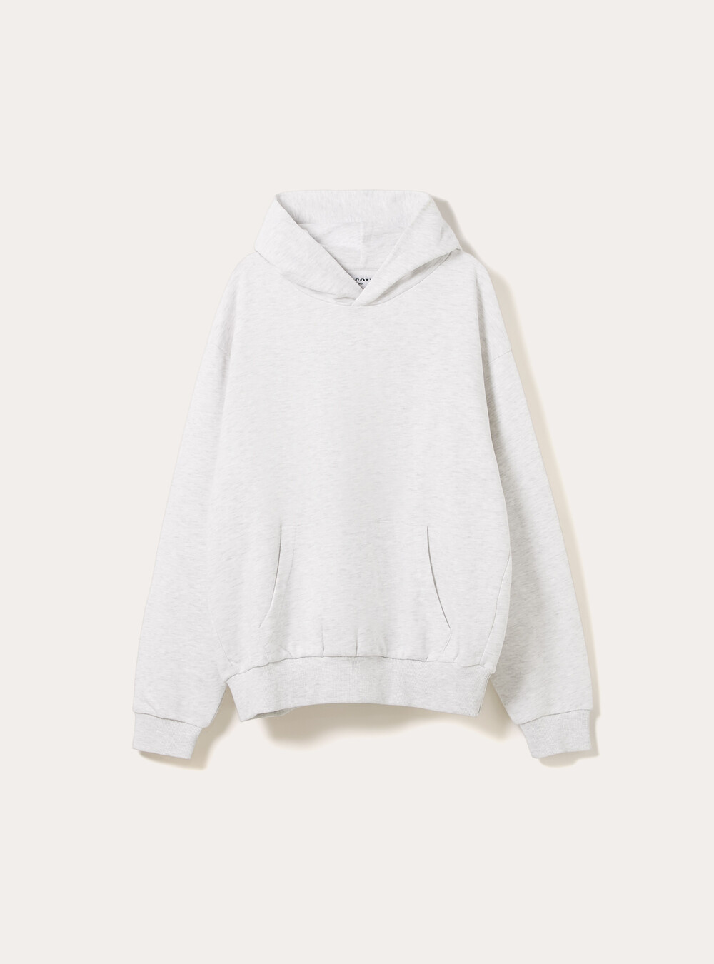 Felpa Monaco boxy fit Grigio melange