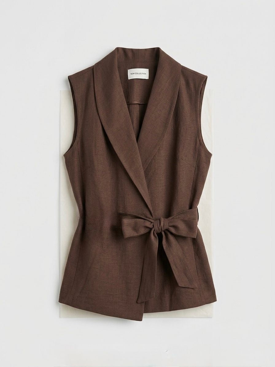 Completo Palermo Cioccolato Gilet e Pantalone