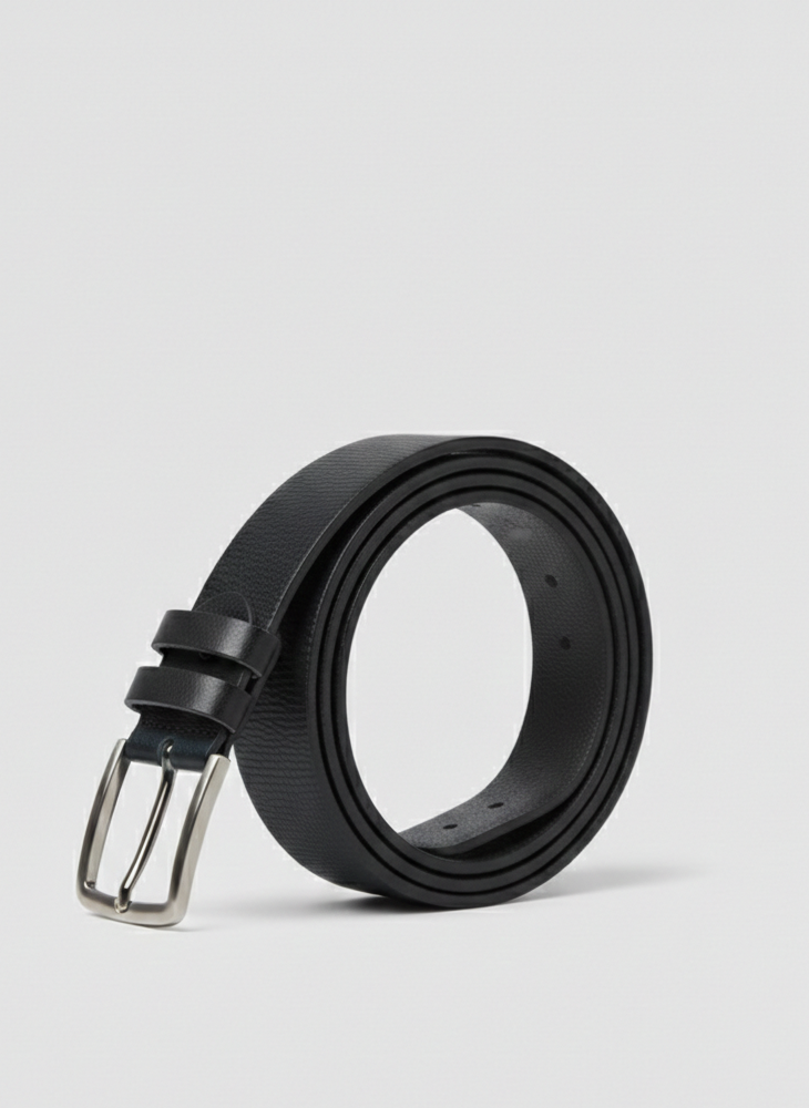 cintura Oxide Black in pelle