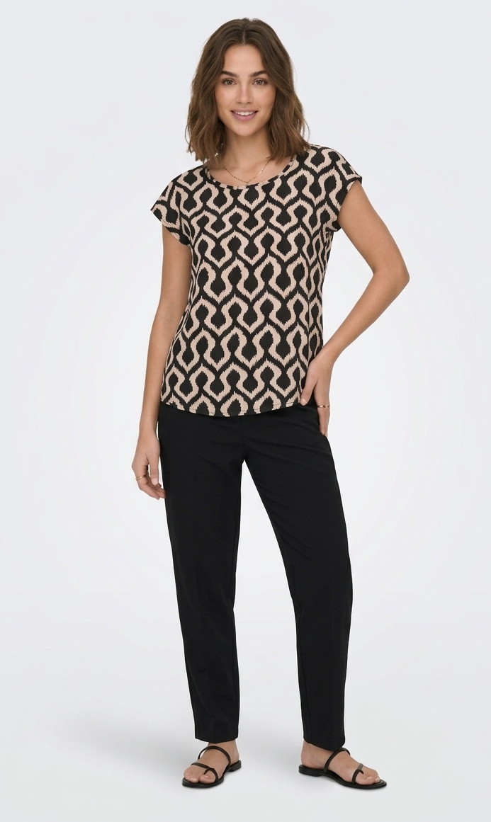 Blusa Life Stampa Etnica