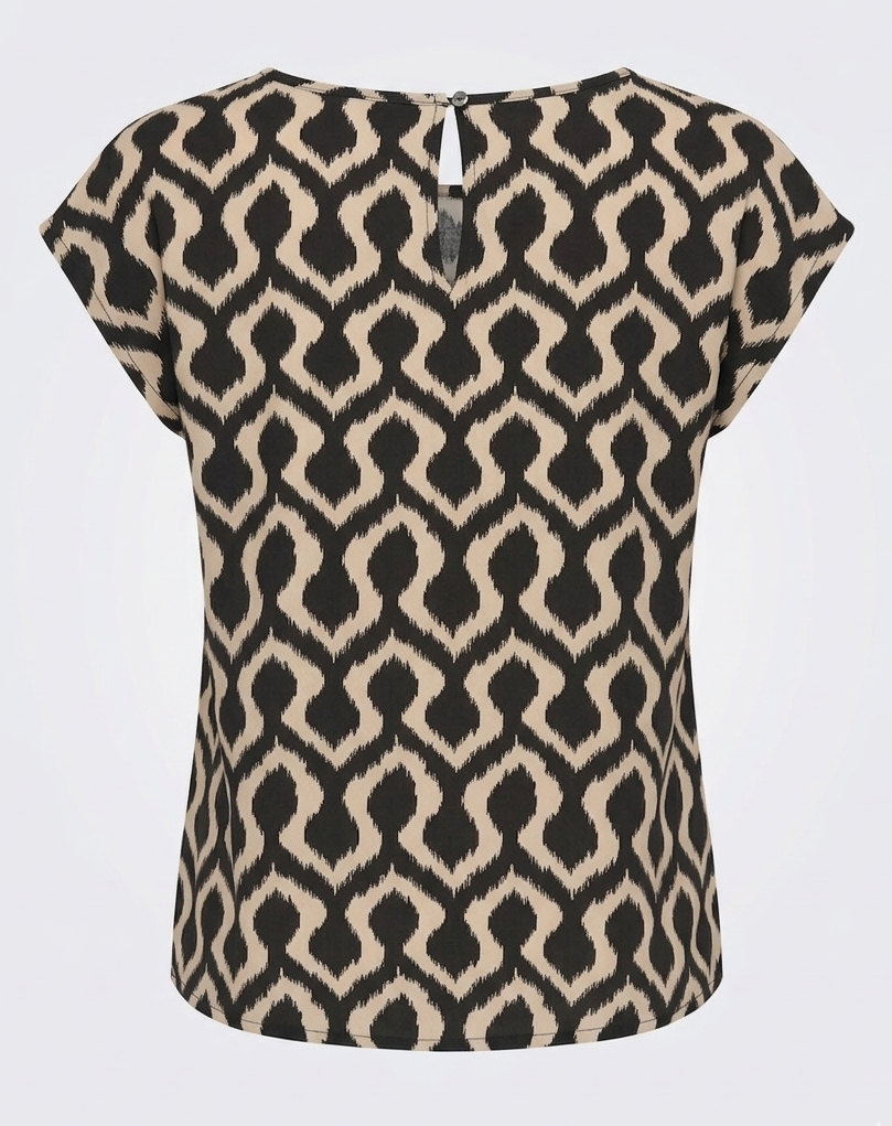 Blusa Life Stampa Etnica