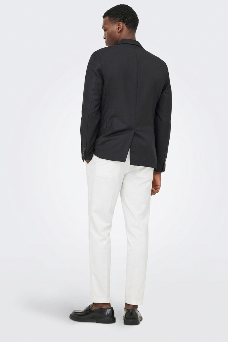Pantalone Leo Tapered Cropped Bianco