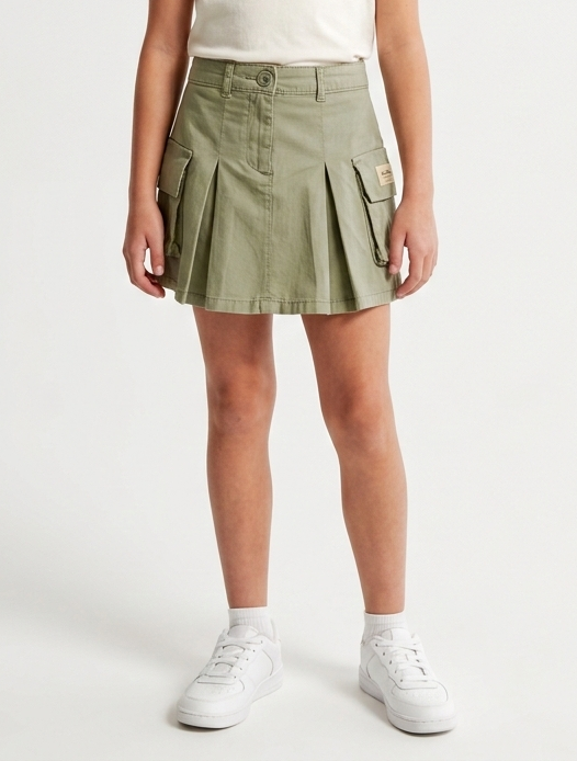 Gonna Army Cargo a Pieghe