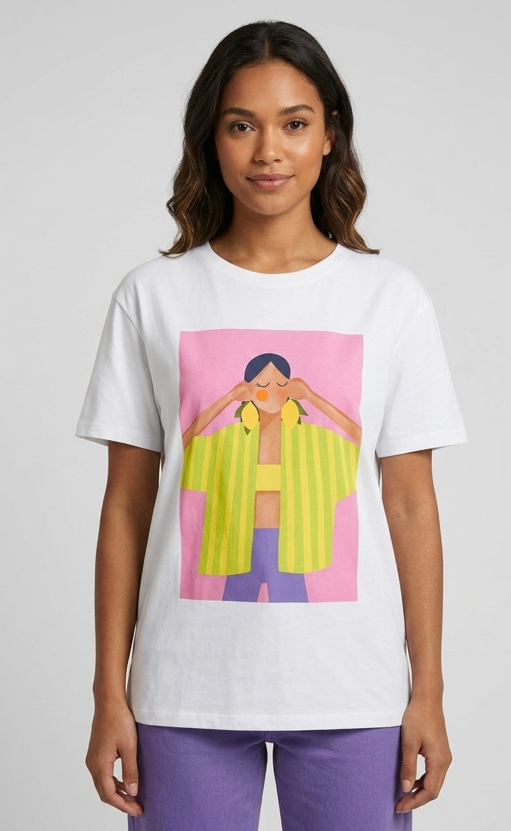 T-shirt Summer Lemon Chill