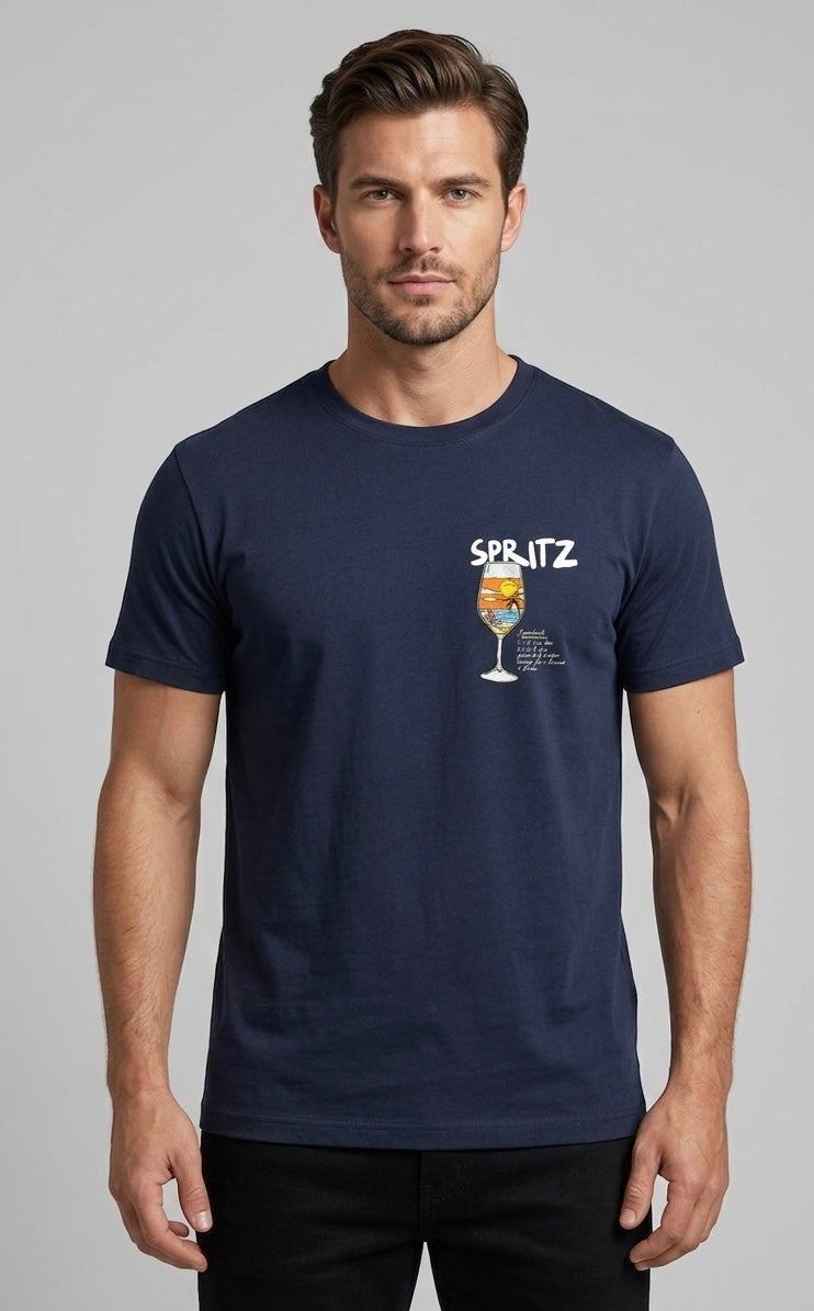 T-shirt Spritz Summer Blu
