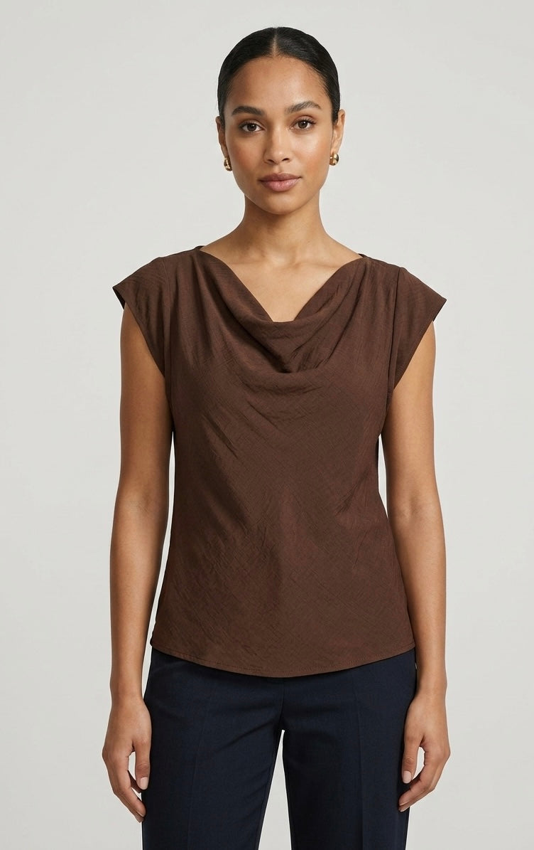Blusa Siviglia Cioccolato