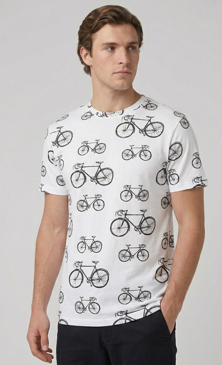 T-shirt All-over Bike