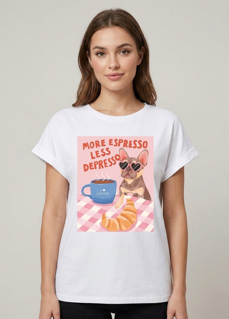 T-shirt Summer Espresso Boxy Fit