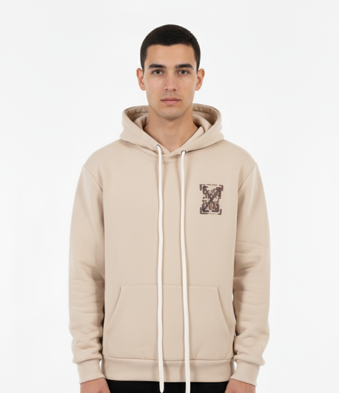 Felpa felpata Street Boys beige