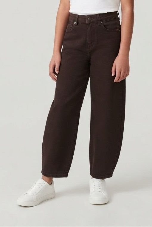 Pantalone Chiara Marrone Barrel
