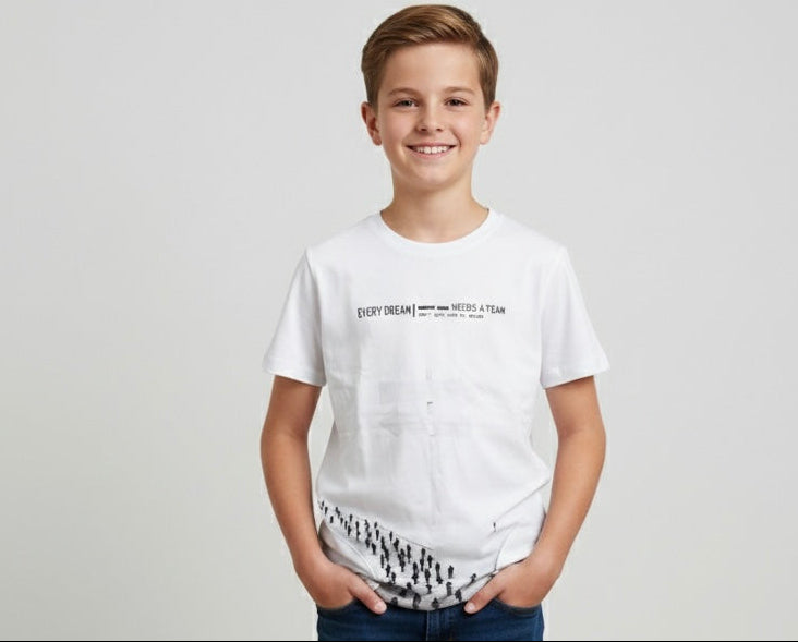 T-shirt Every Dream White Minimal Graphic