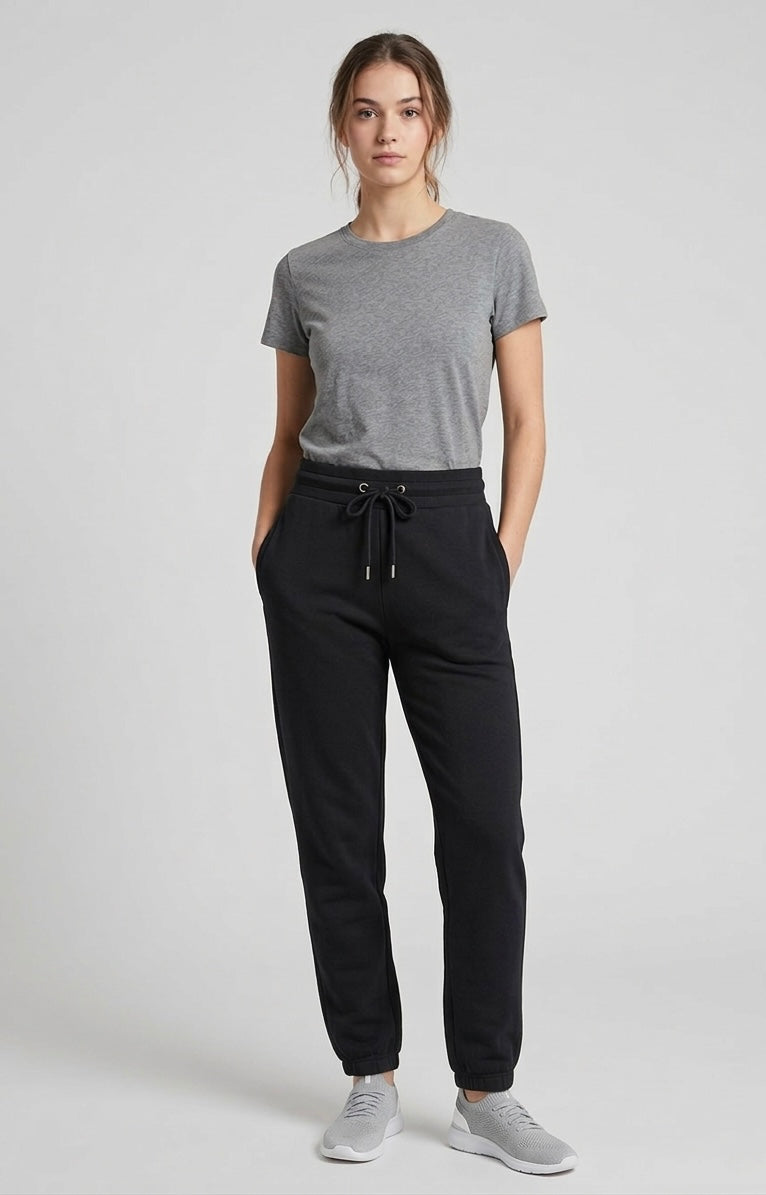 Pantalone Berlino con Polsino Nero