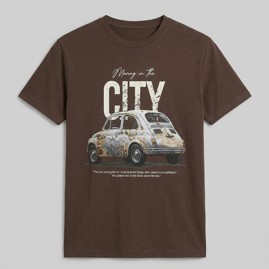 T-shirt 500 Cioccolato