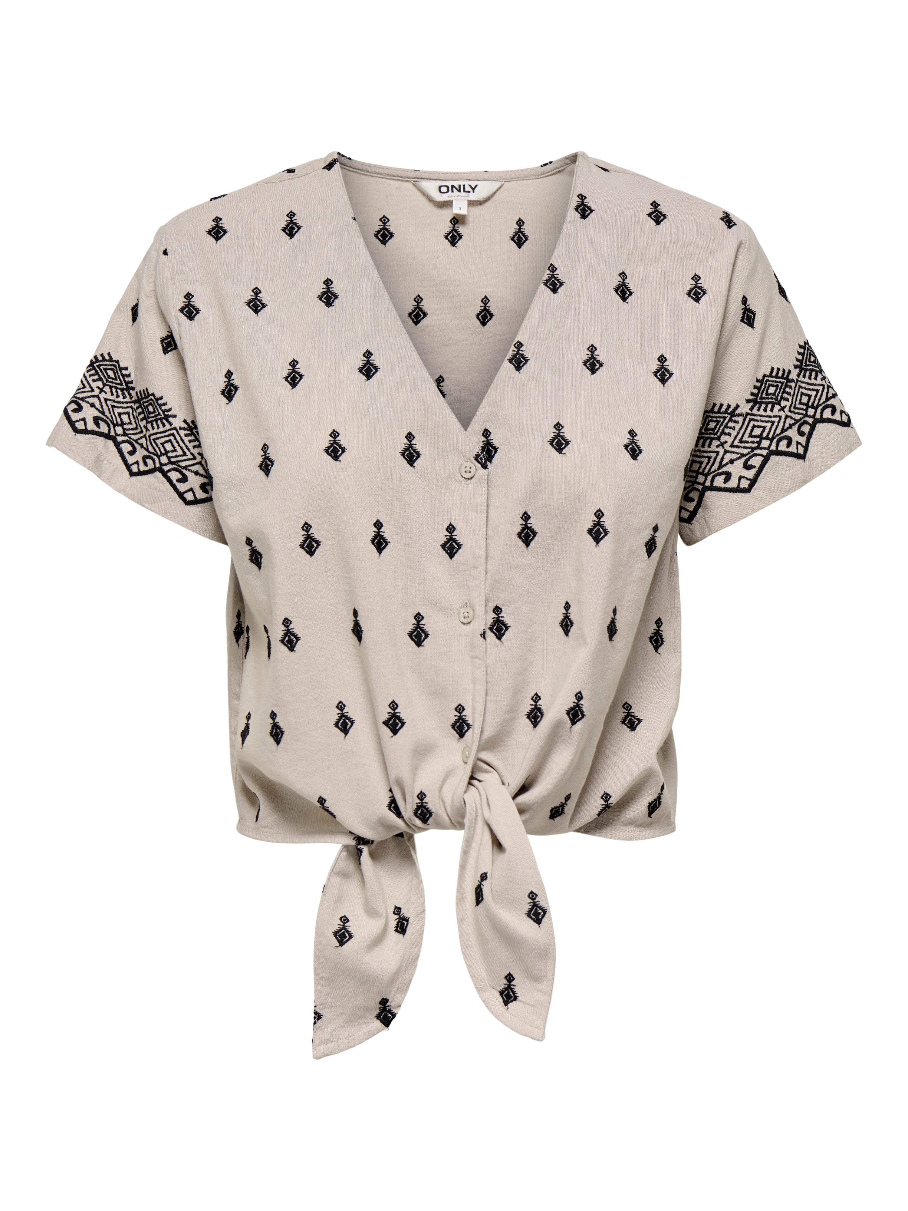 Willa beige blouse