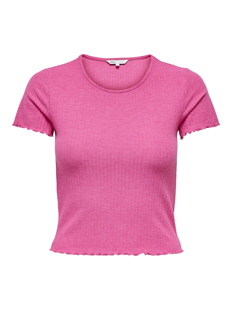 T-shirt Emma cropped Azalea Pink