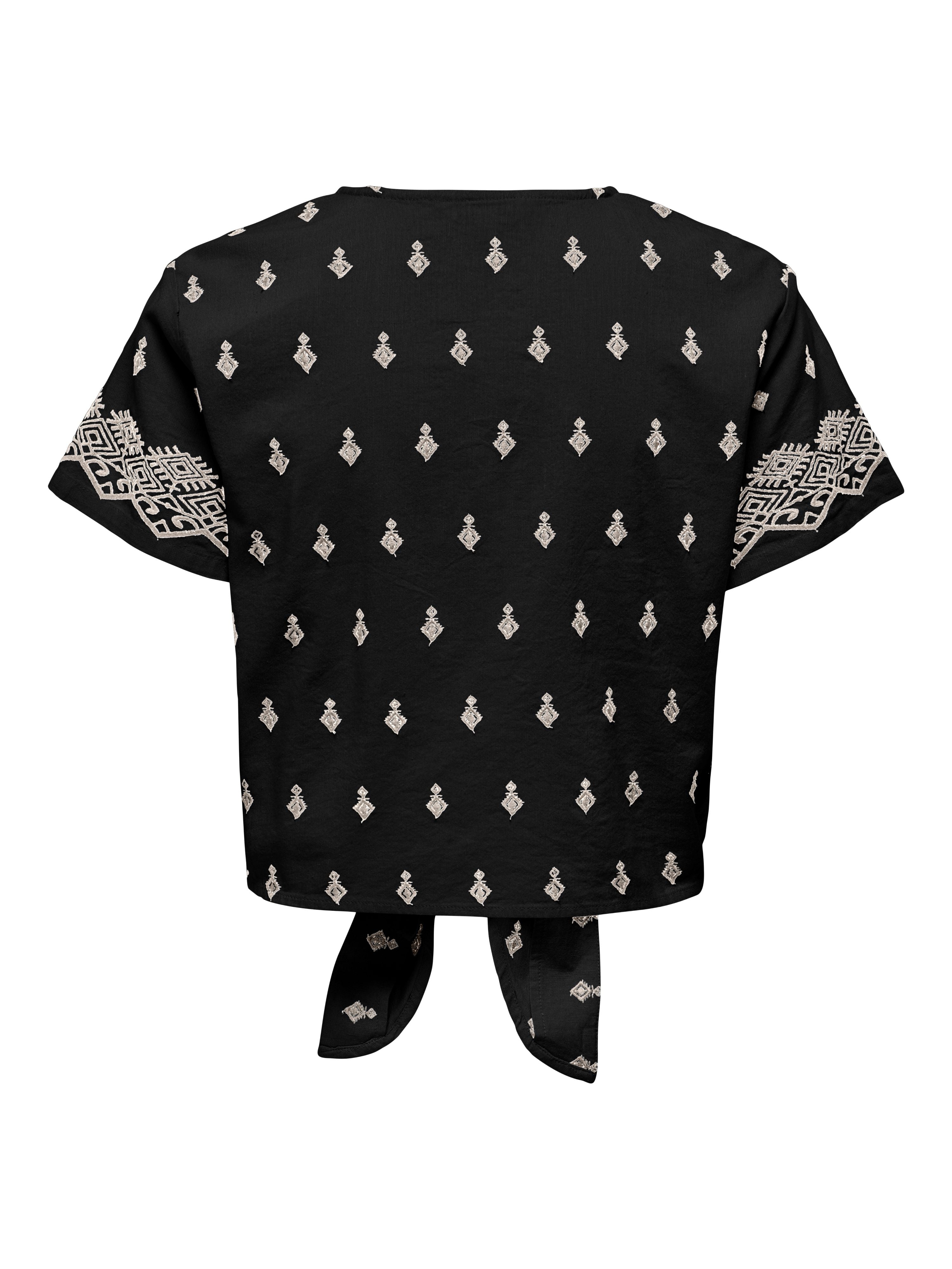 Willa black blouse