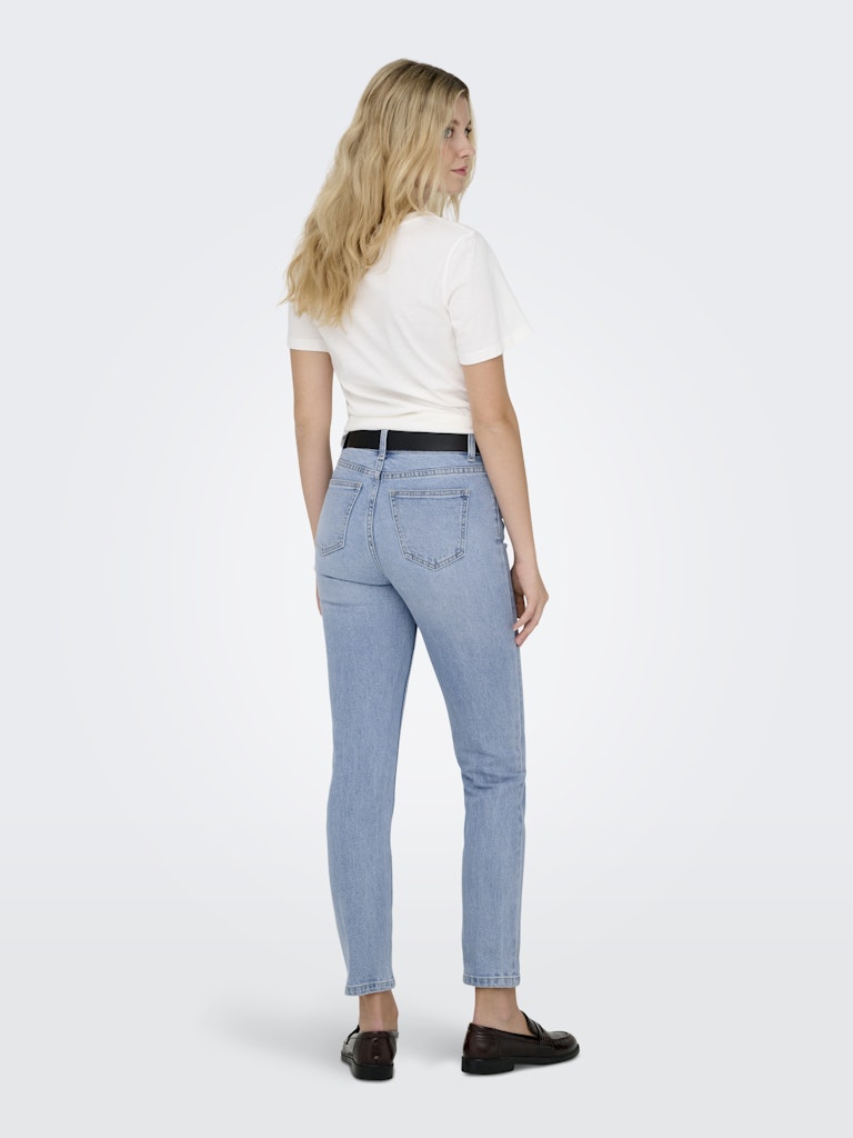Jeans ONly emily Straight Ligh blue denim