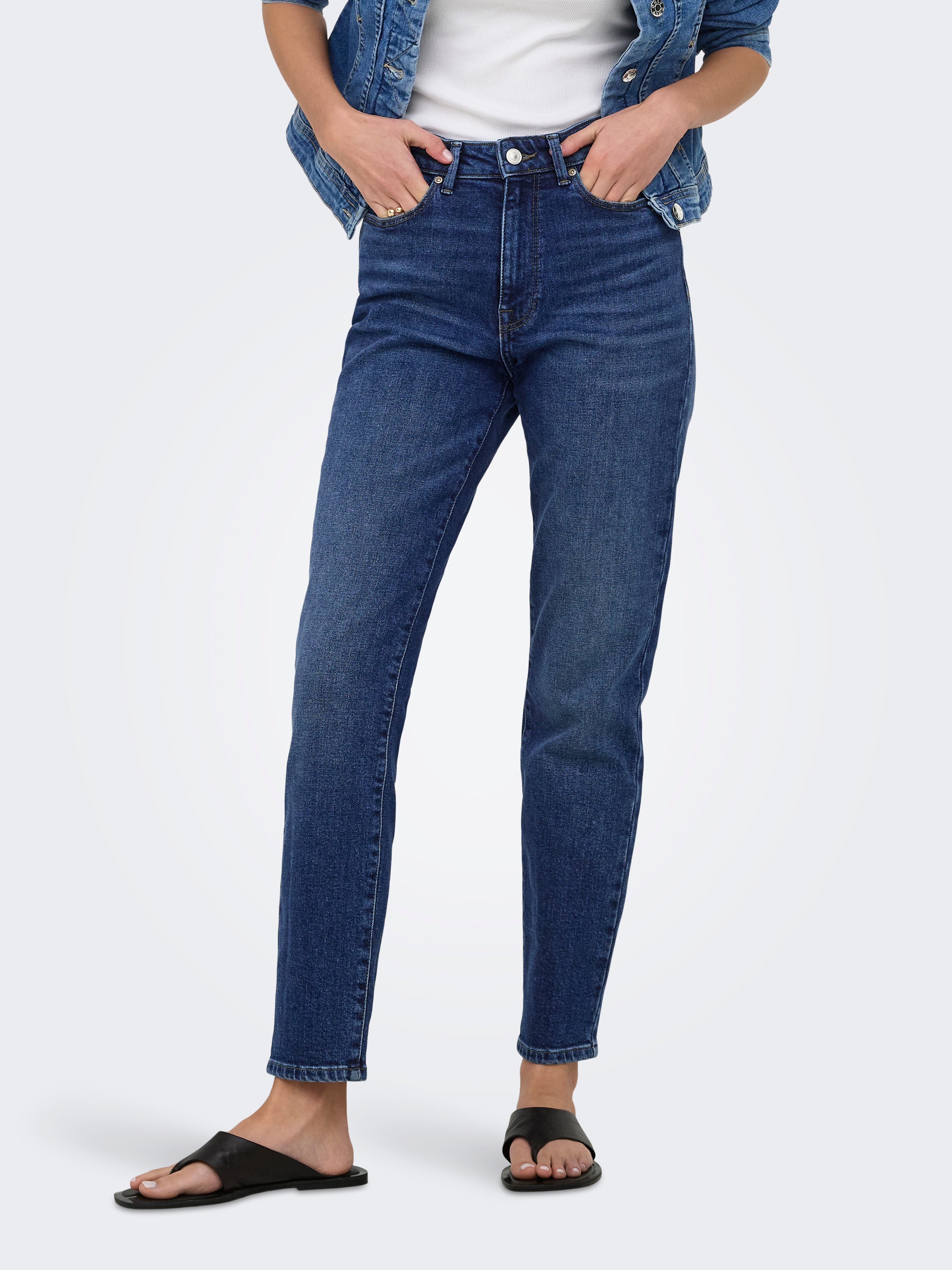 Jeans Emily Straight Fit Blue