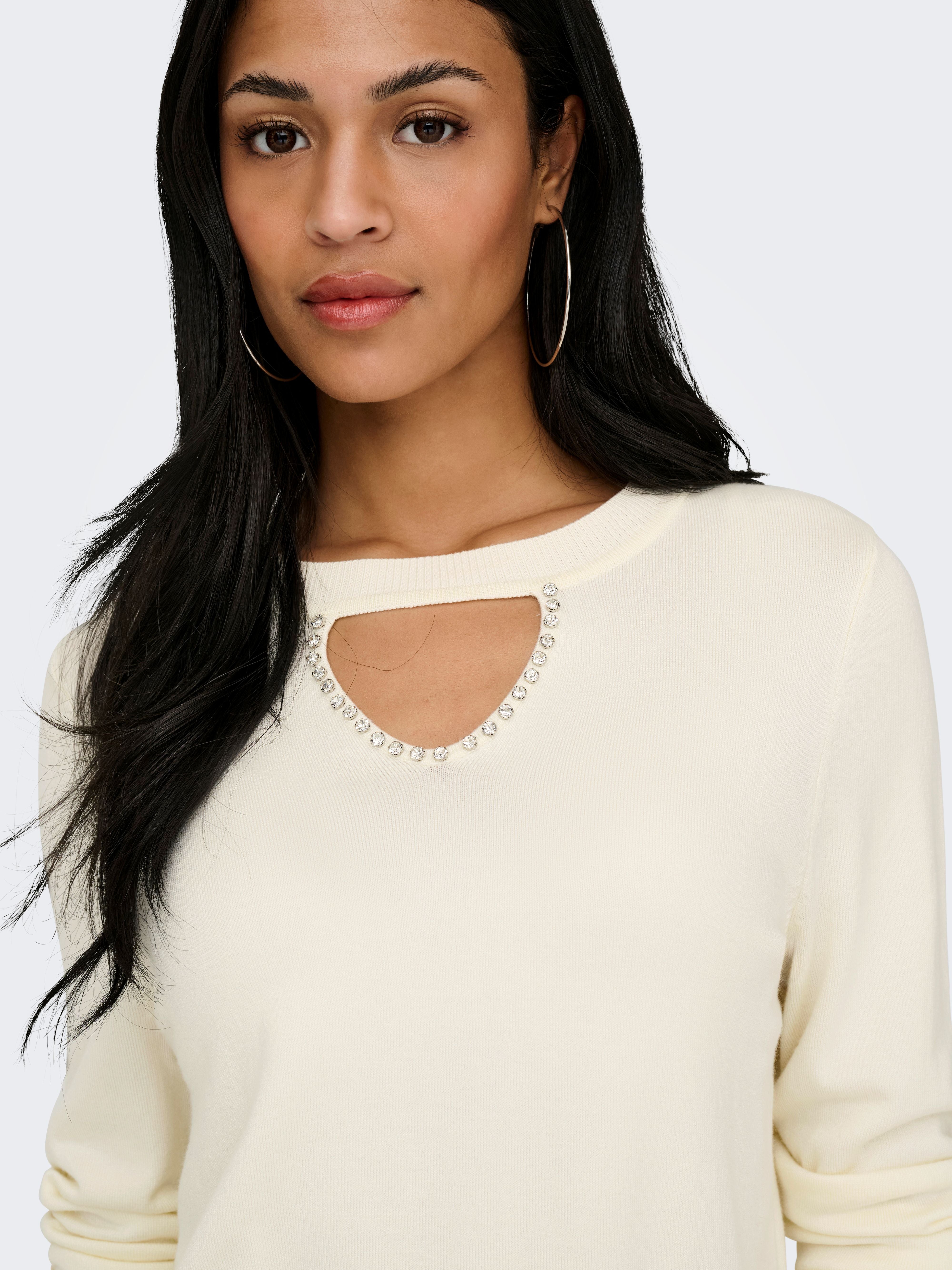 Maglioncino Only Venice Panna