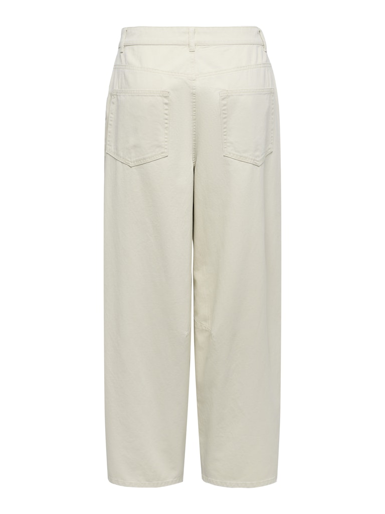 Pantalone Loisa Barrel bainco avorio
