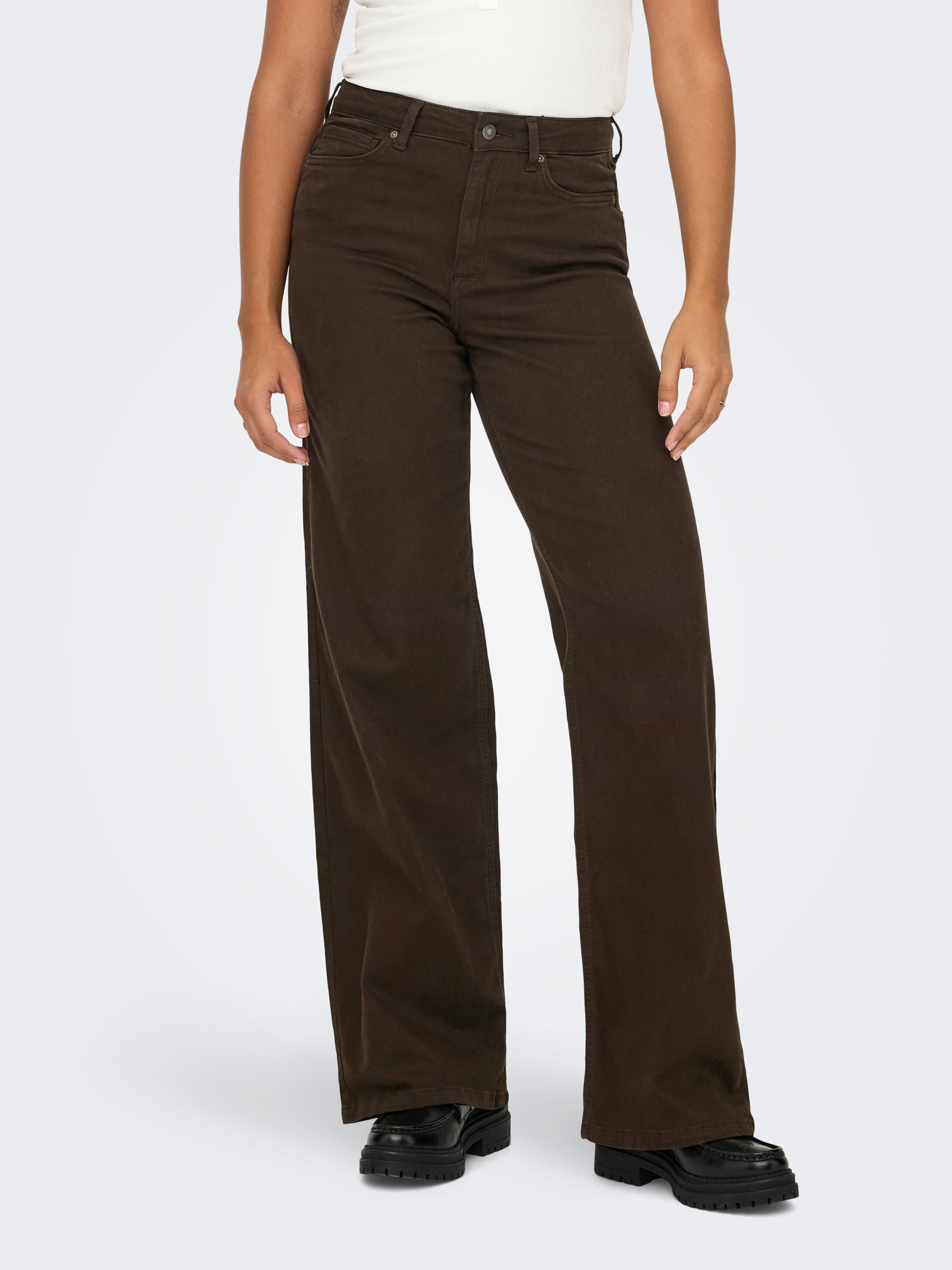 Jeans Wide Madison Dark Brown