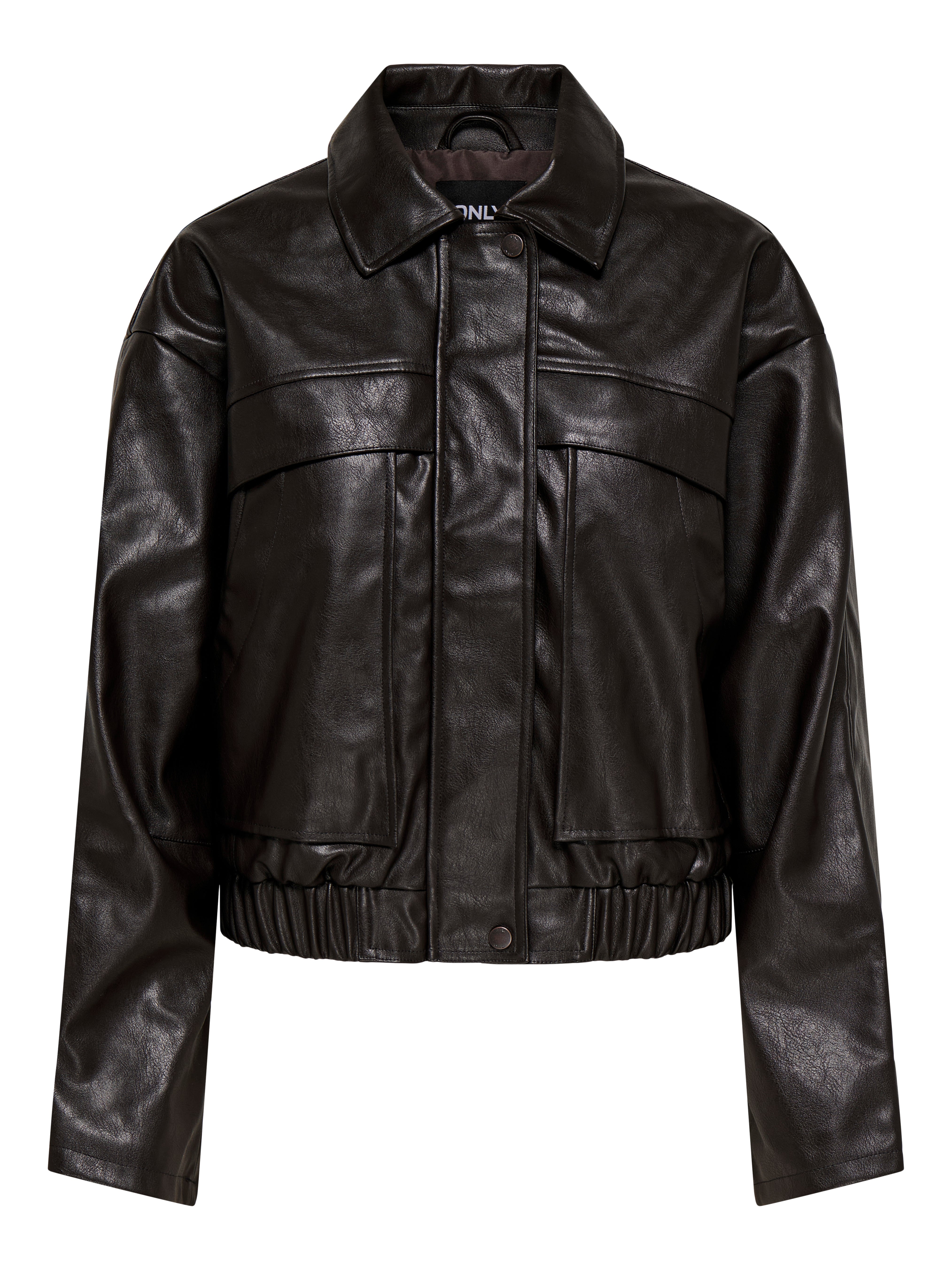 Giacca Melle Eco-Pelle Chocolate Torte Bomber