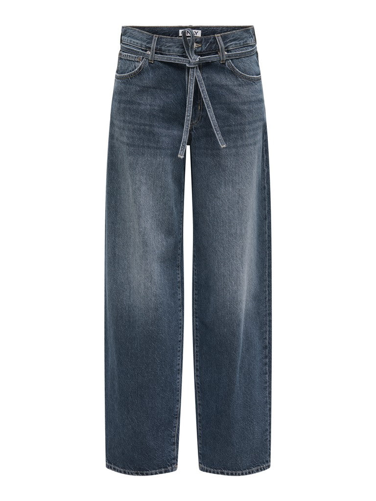 Jeans Only Balloon Fit Gianna Con Cintura In Denim