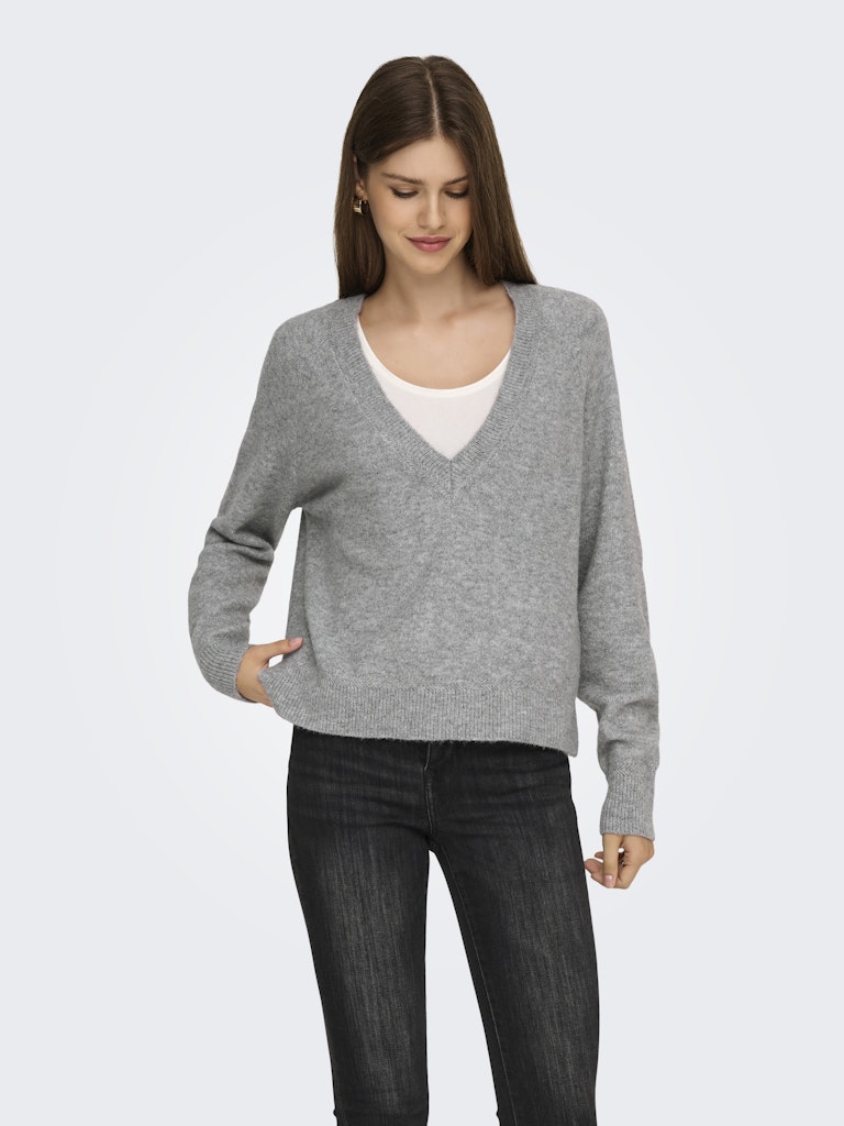 Maglione Only Rene Grigio