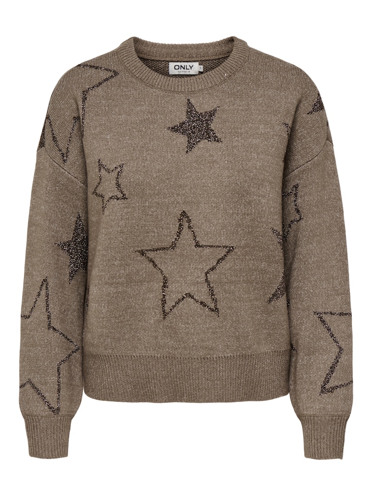 Maglione Ony stelle Rosie nocciola