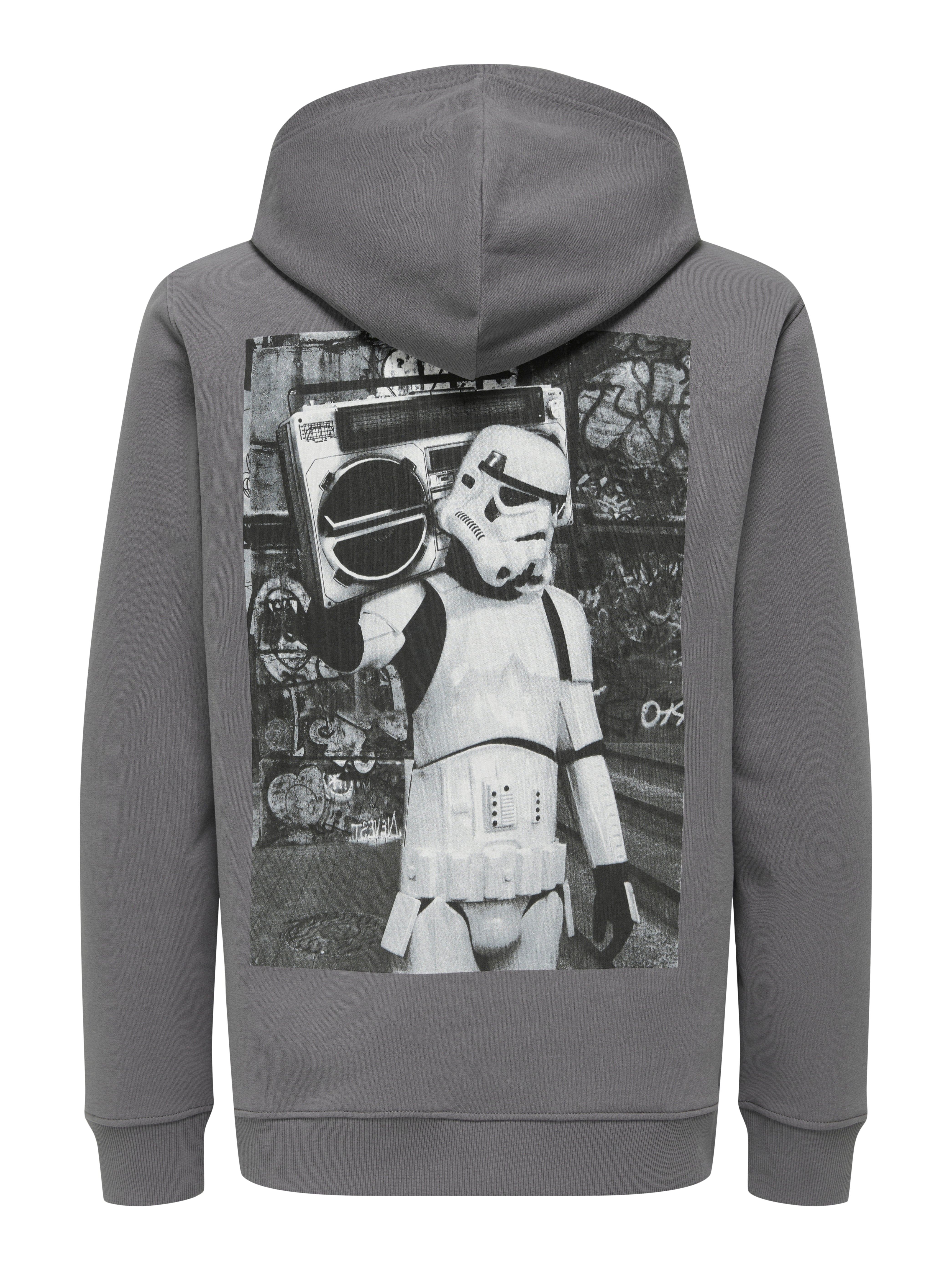 Felpa Only and Sons Stormtropper grigia