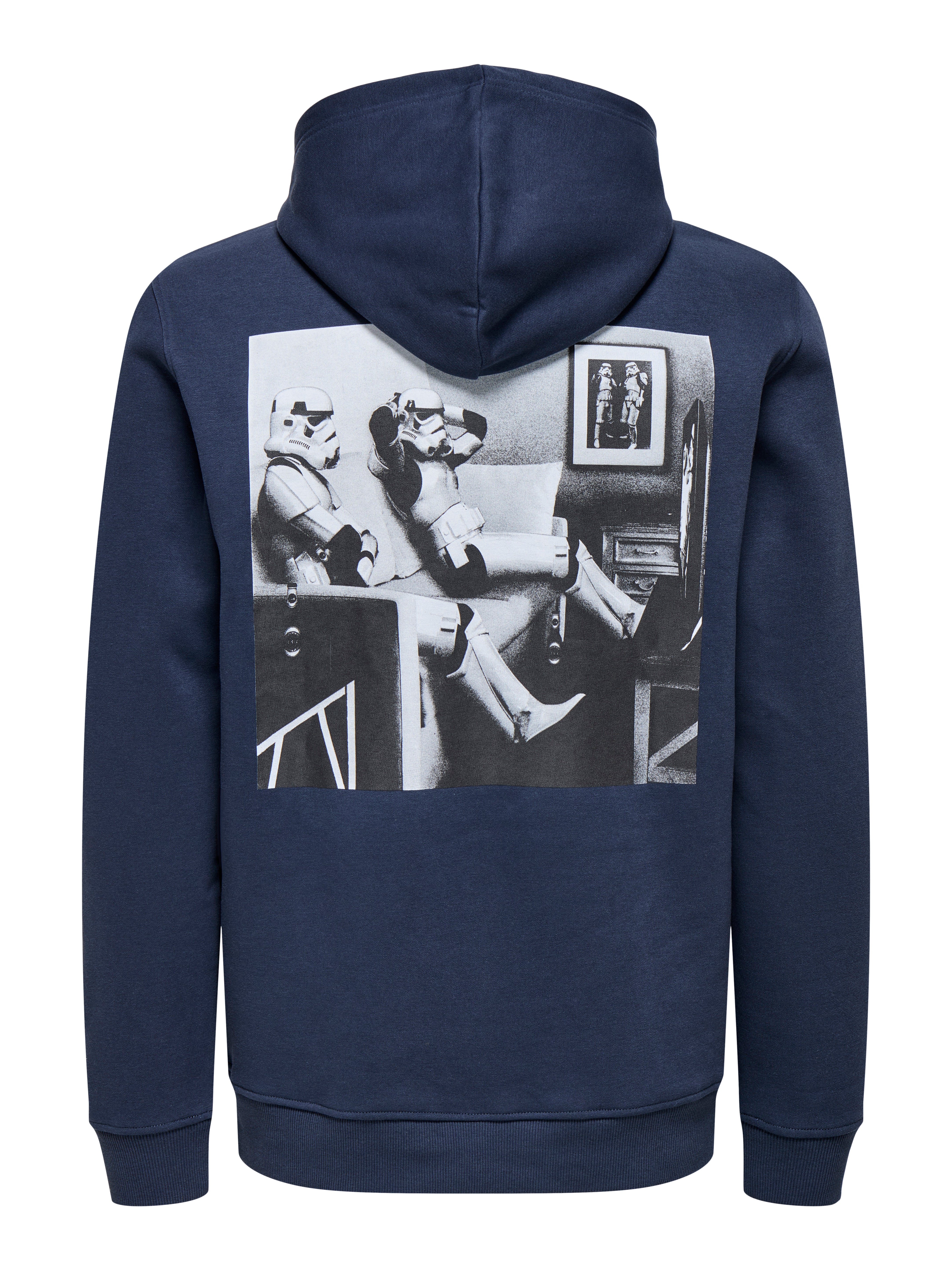 Felpa Only and Sons Stormtrooper Blu