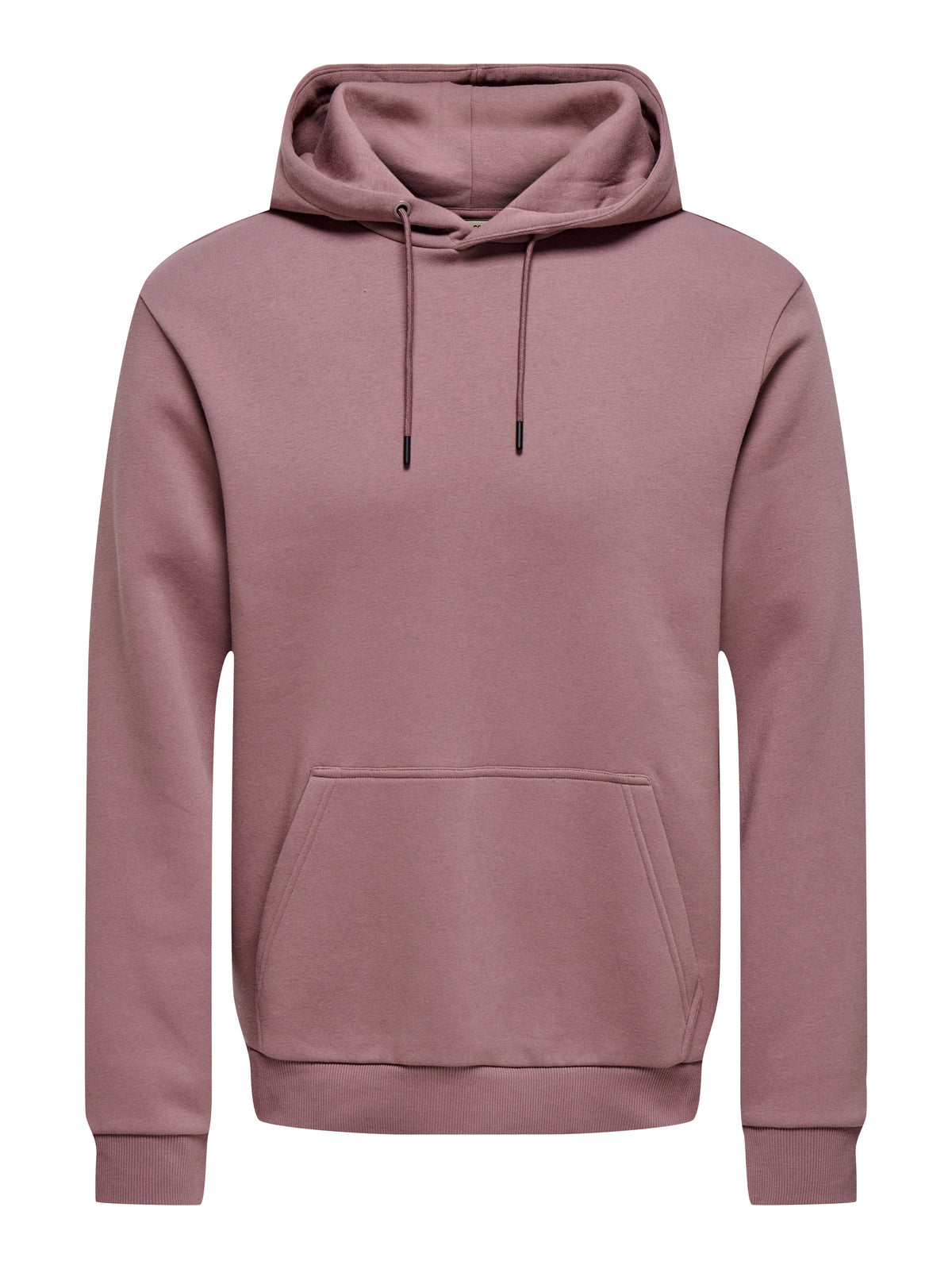 Felpa Uomo Felpata Only & sons con Cappuccio Ceres Rosa Malva