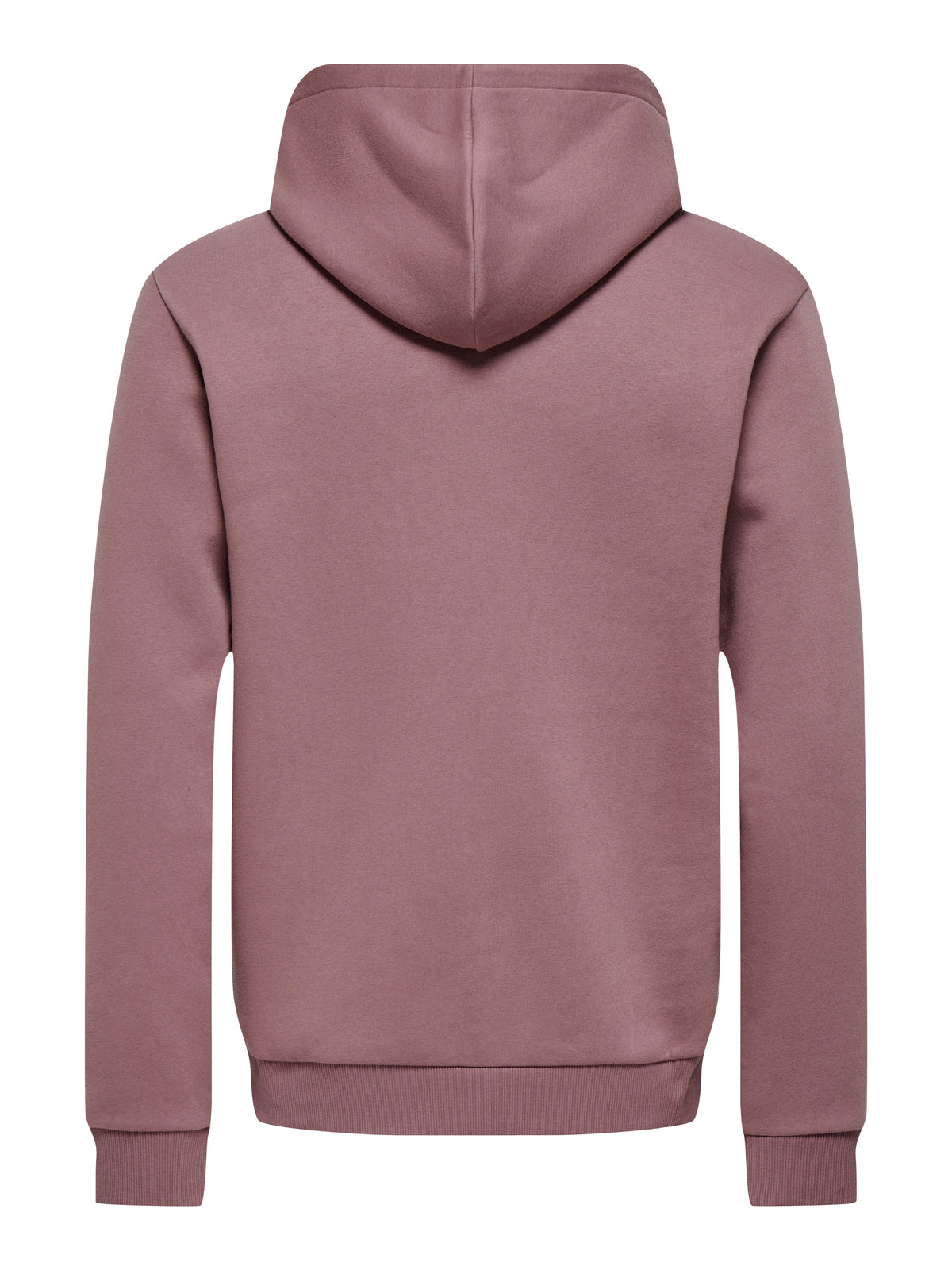 Felpa Uomo Felpata Only & sons con Cappuccio Ceres Rosa Malva
