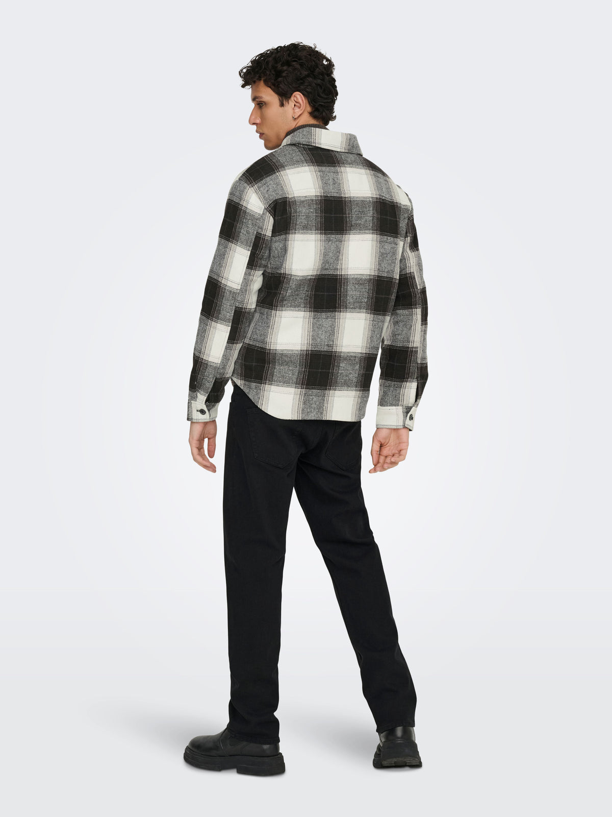 Giacca Only & Sons Zack Imbottita a Quadri