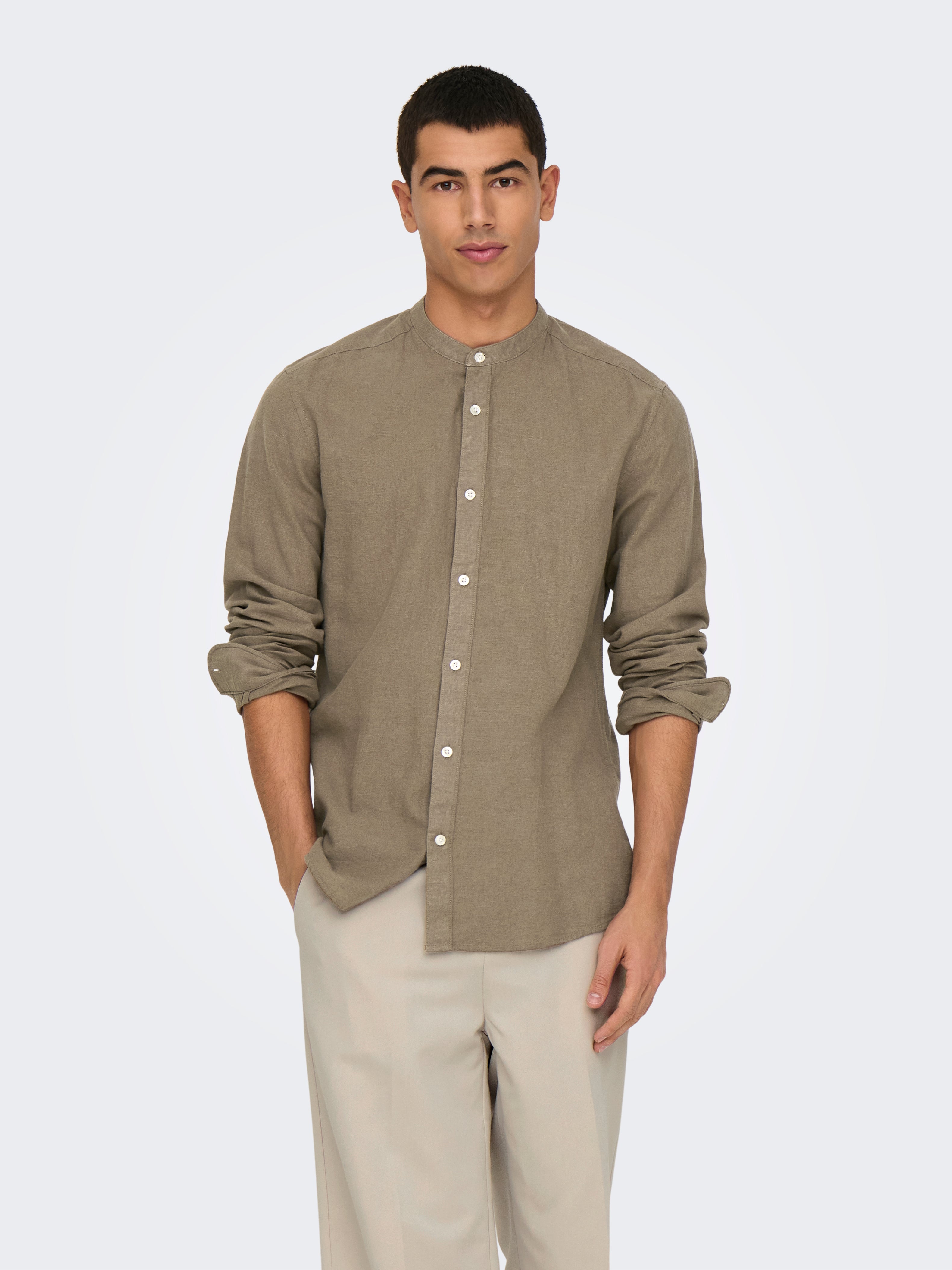 Camicia Caiden brown