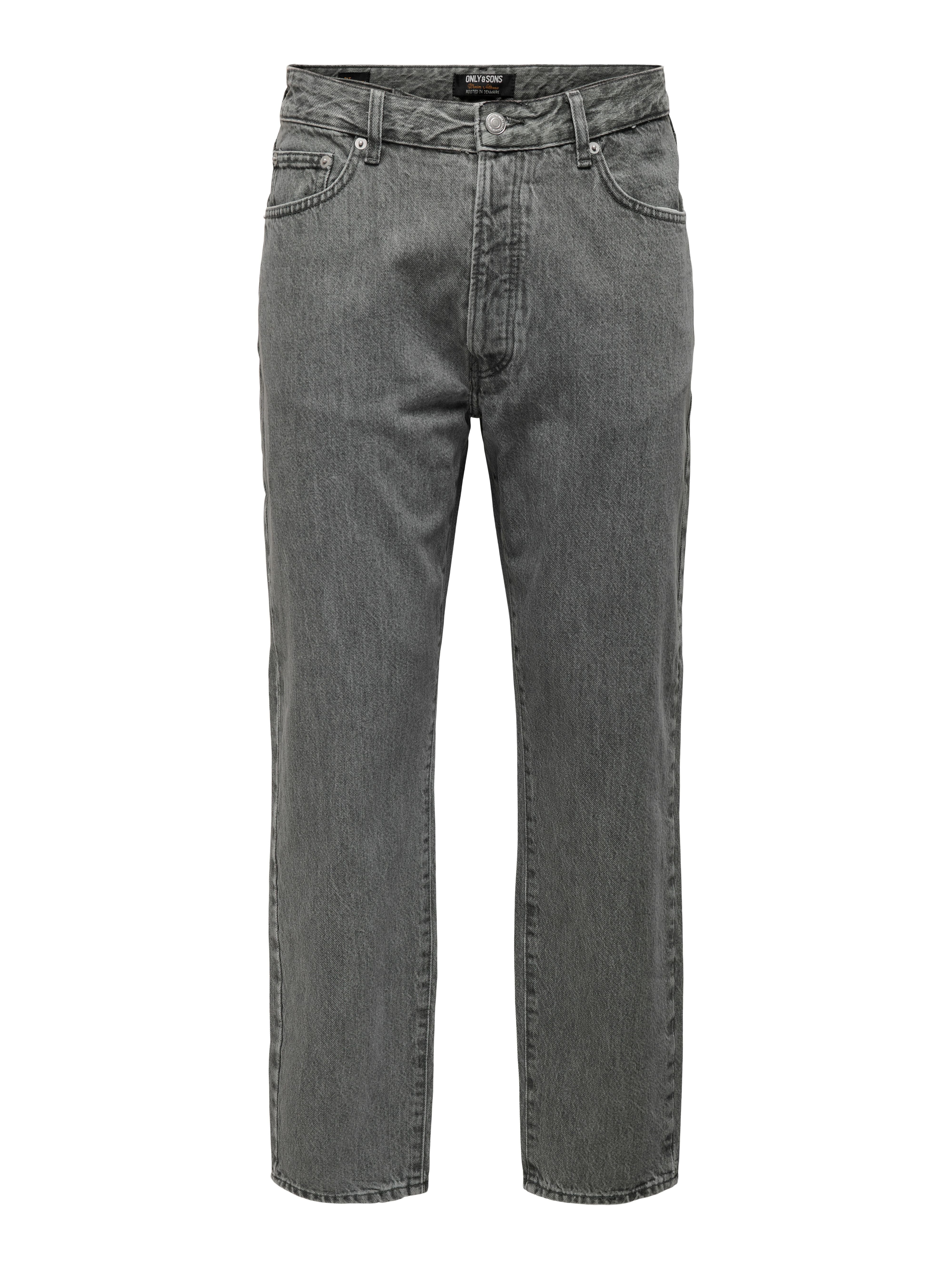 Jeans Only and Sons Tye Loose Tapered grigio
