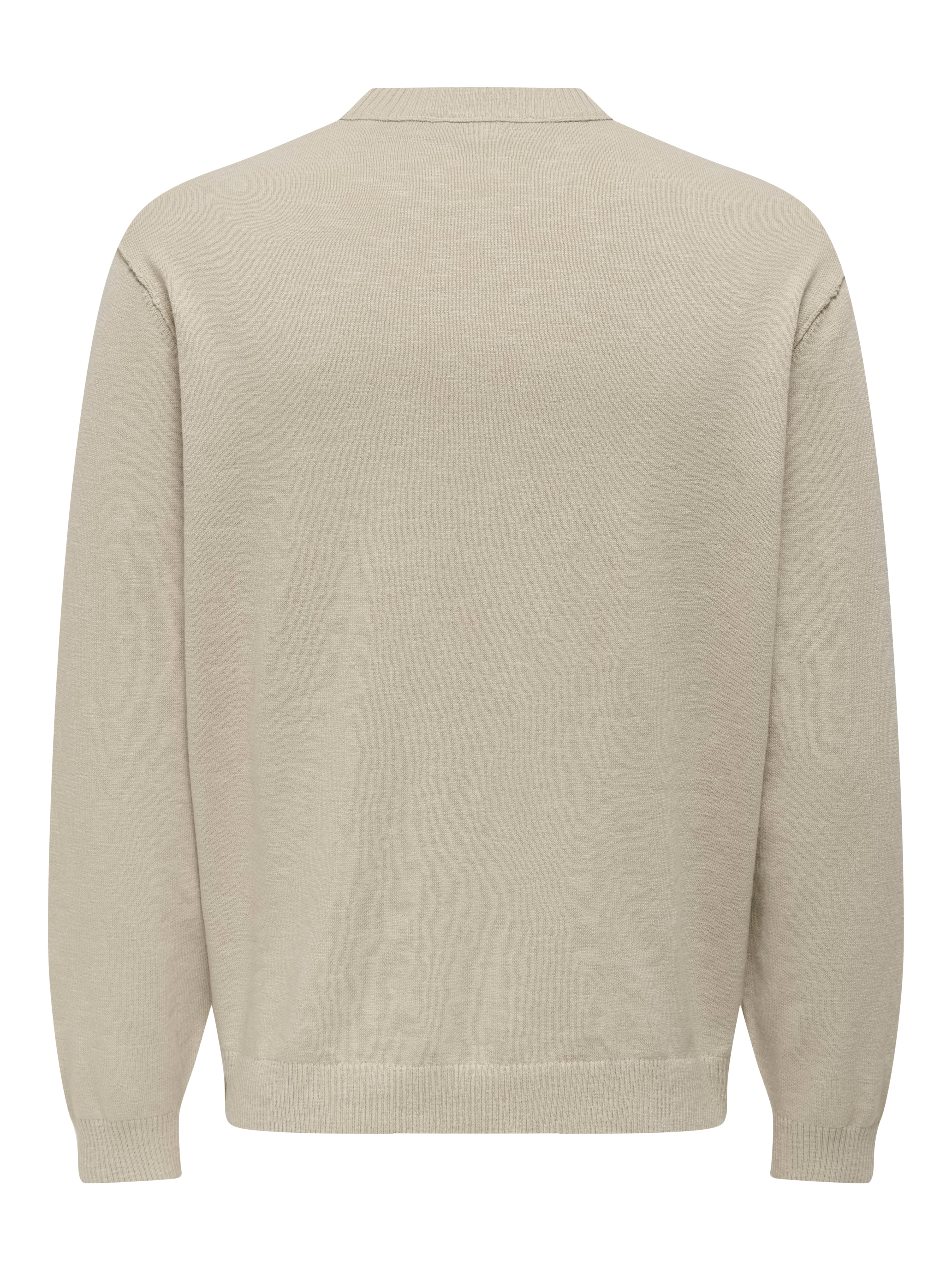 Maglione Only and Sons Game Beige
