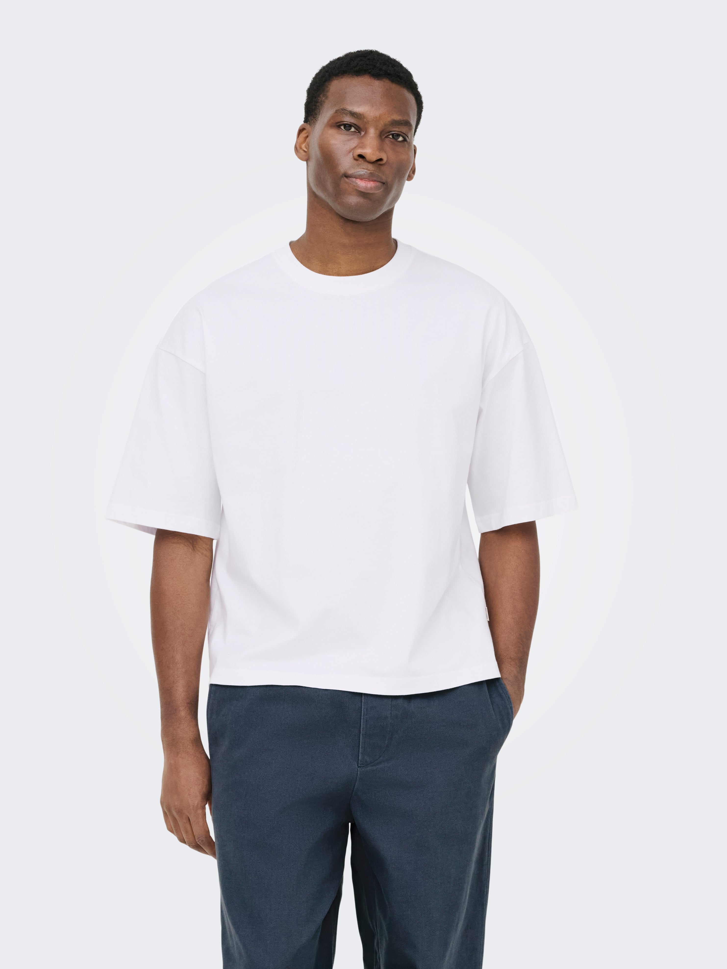 T-shirt Fred Relaxed Bianca