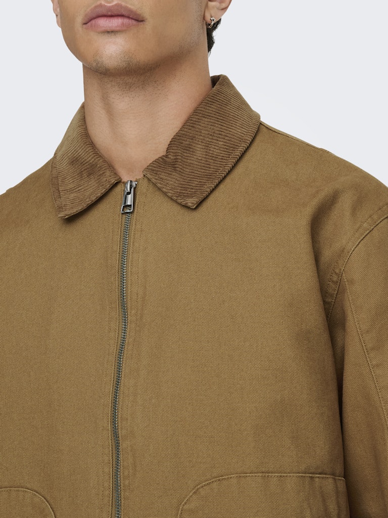 Giacca Only & sons Erik tabacco