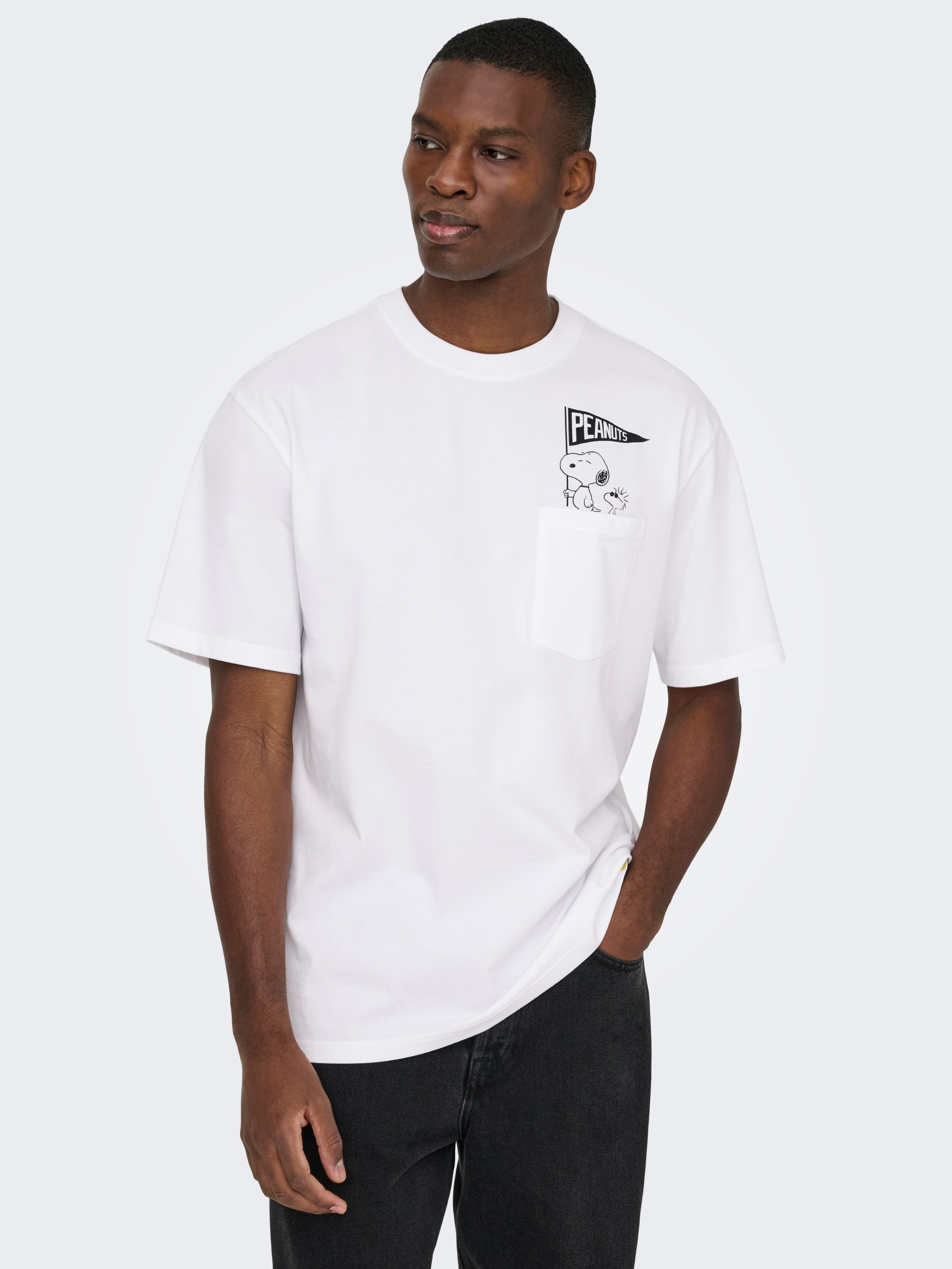 T-shirt Peanuts Bianca