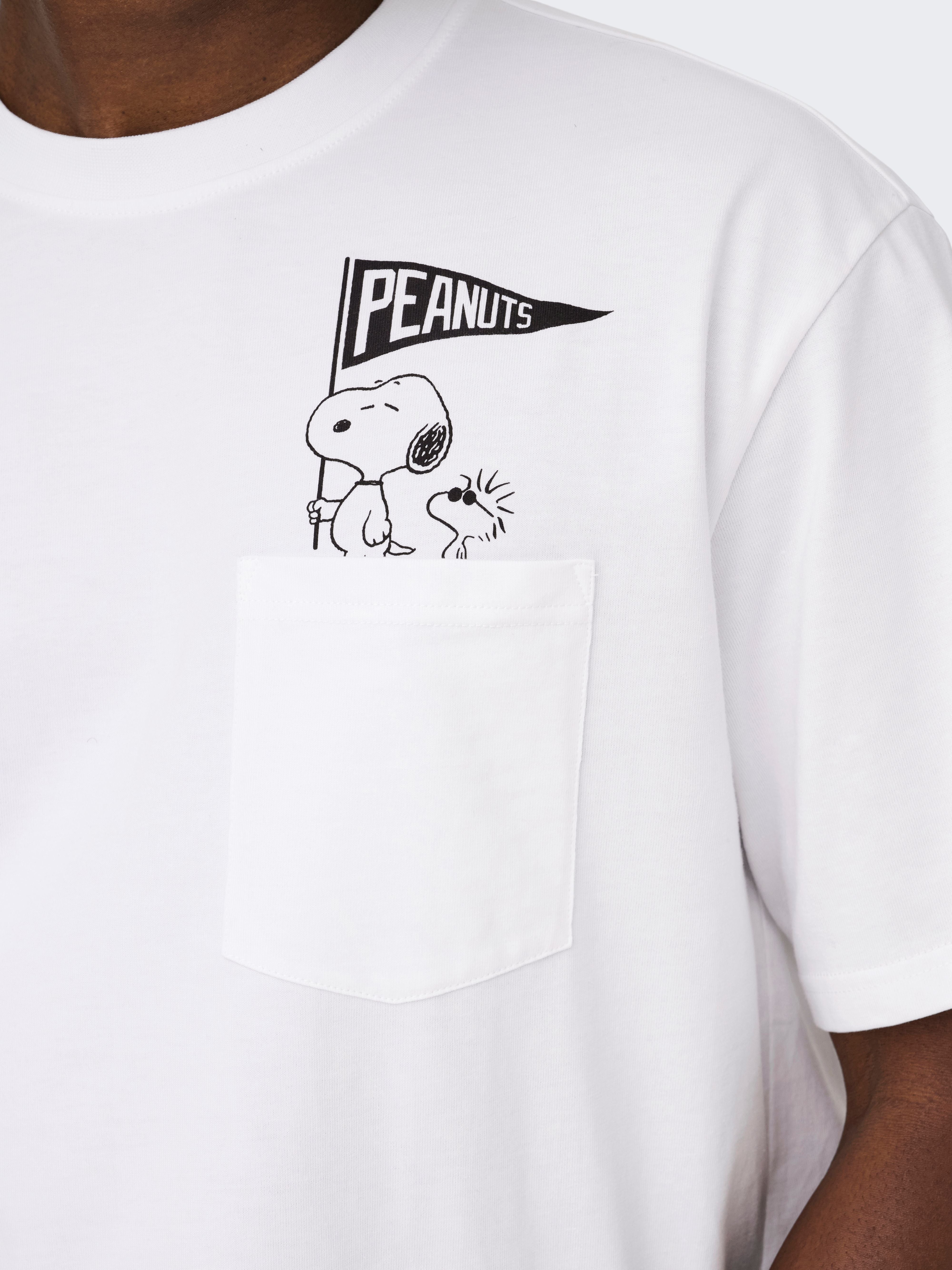 T-shirt Peanuts Bianca