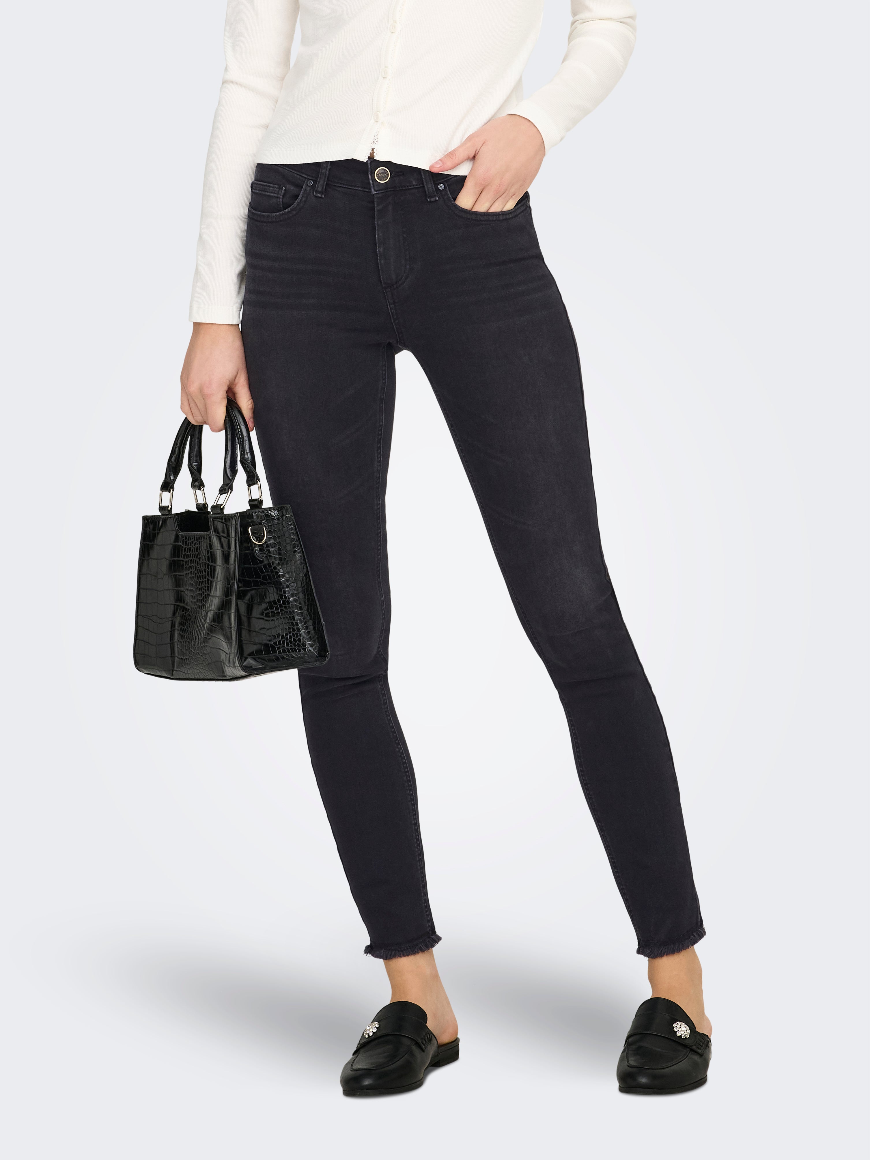 Jeans Blush Skinny Fit Black Denim