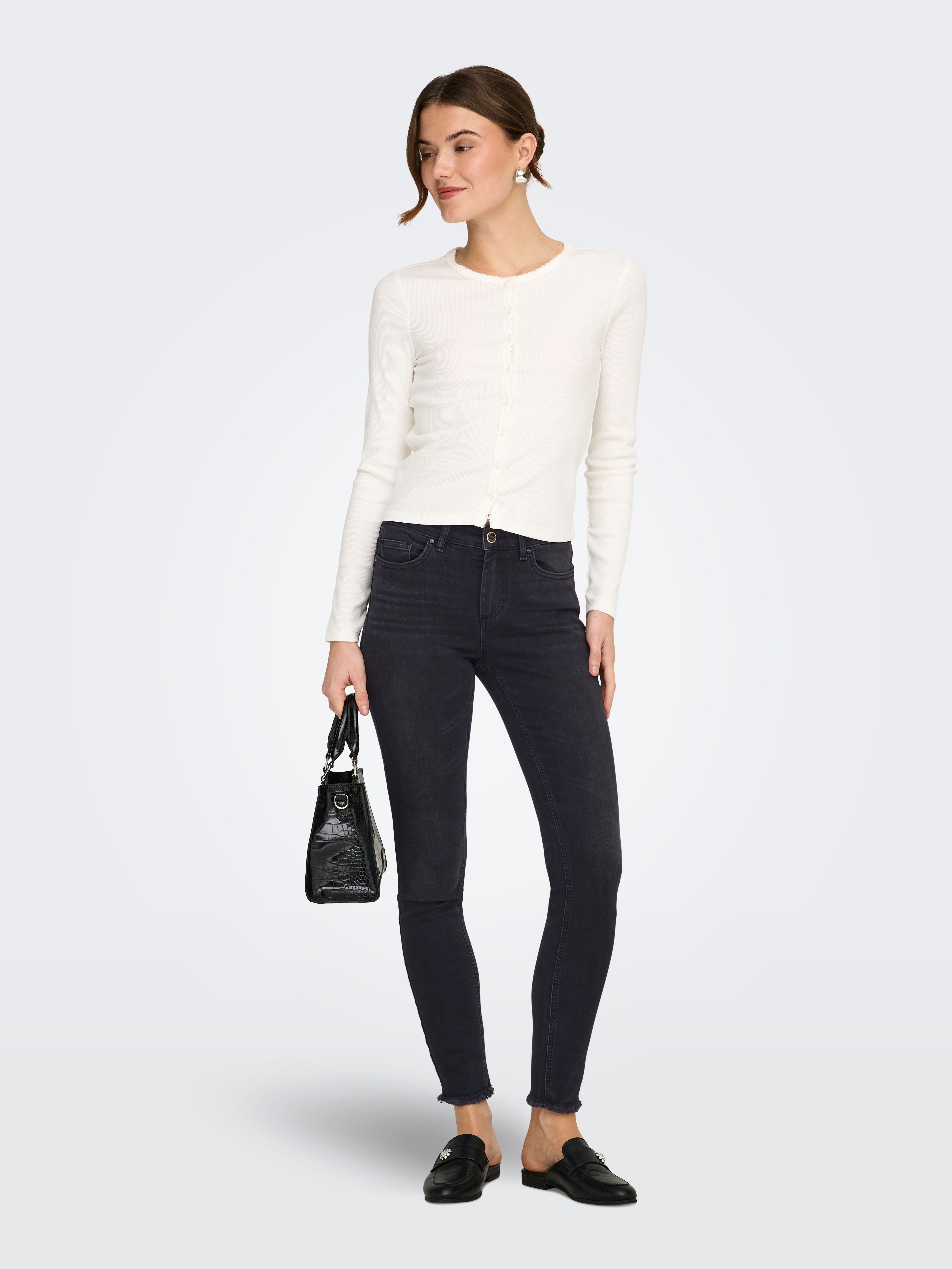 Jeans Blush Skinny Fit Black Denim